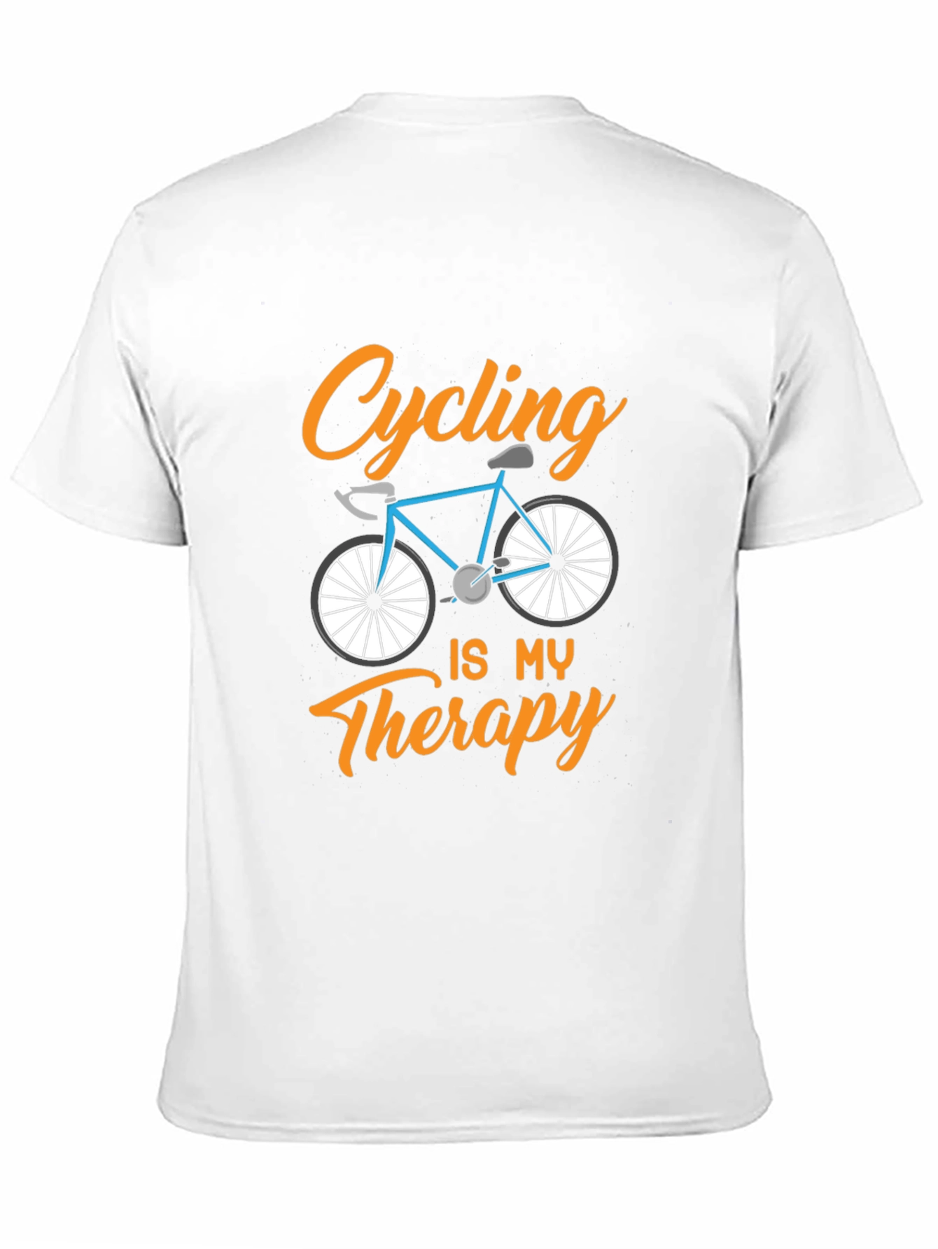 Cycling is My Therapy Graphic T-Shirt