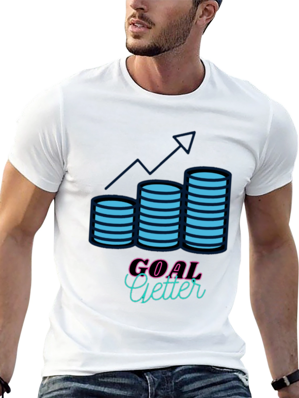 Goal Getter T-Shirt - Motivational Design