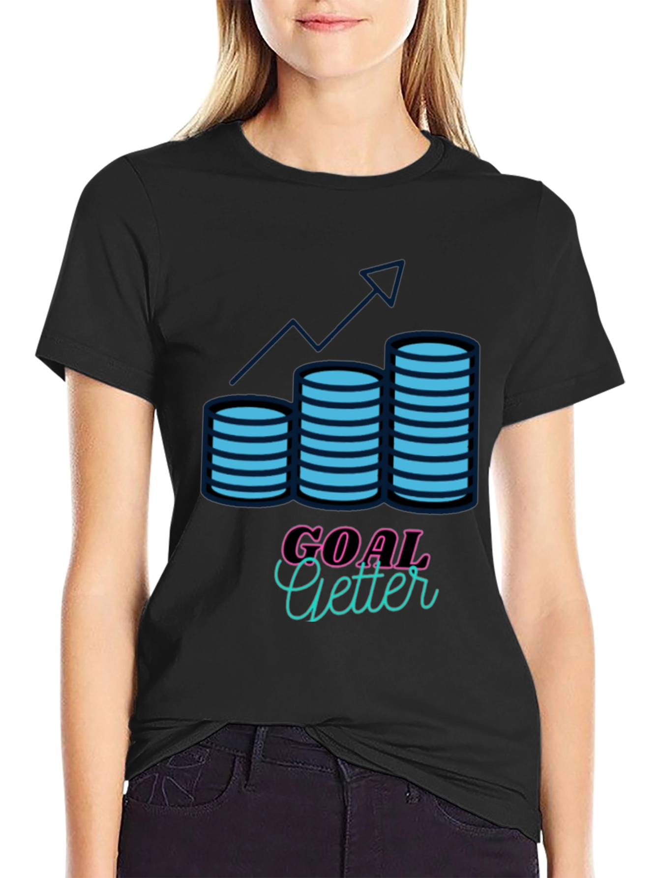 Goal Getter T-Shirt - Motivational Design