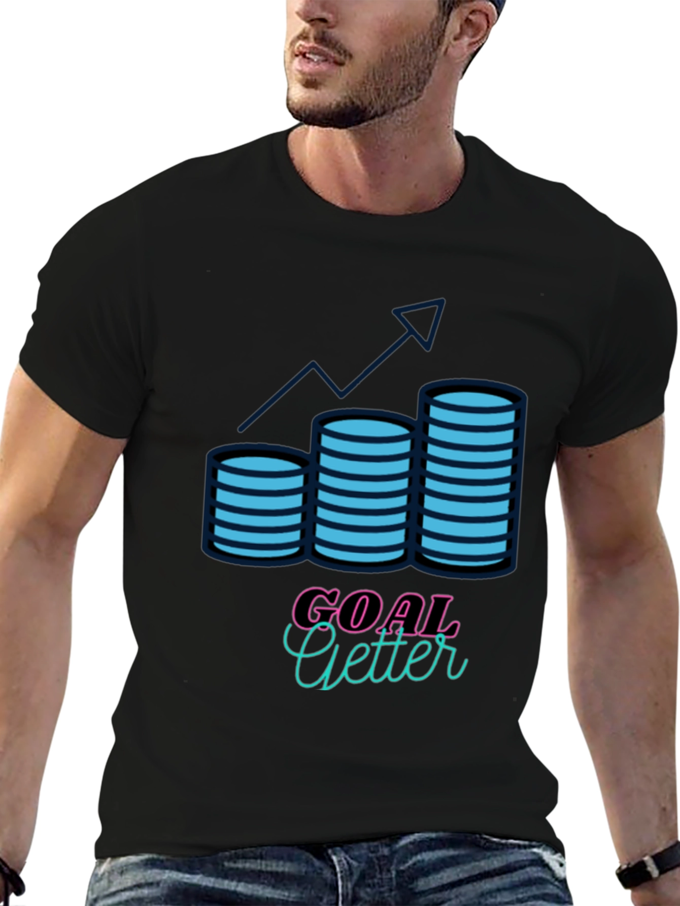 Goal Getter T-Shirt - Motivational Design