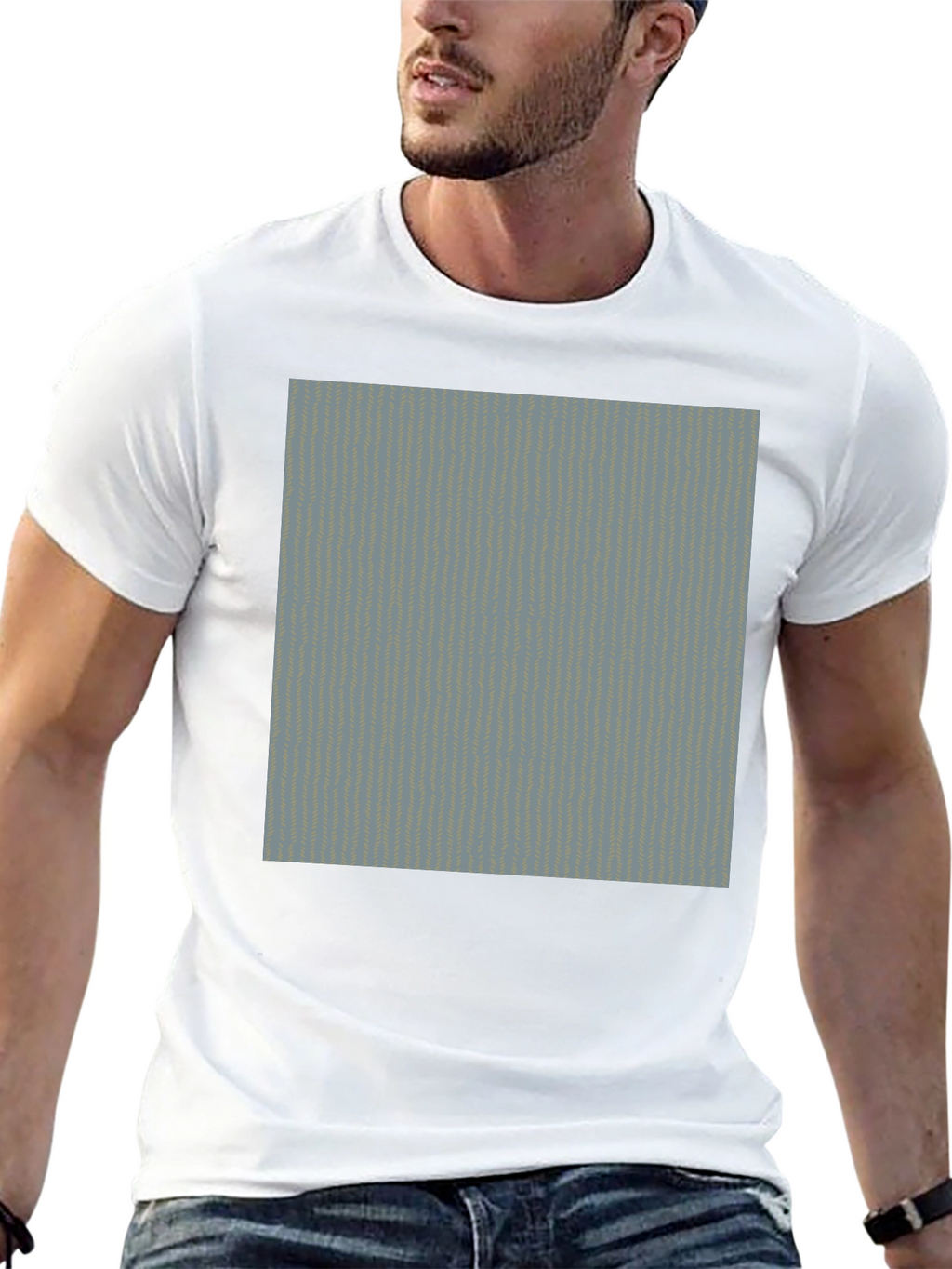 Patterned Tee - Stylish Casual Wear