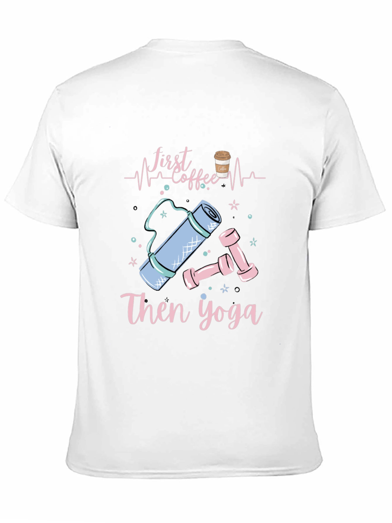 First Coffee Then Yoga Graphic T-Shirt