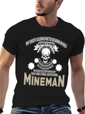 Mineman Graphic T-Shirt - Disarm Mines Anywhere