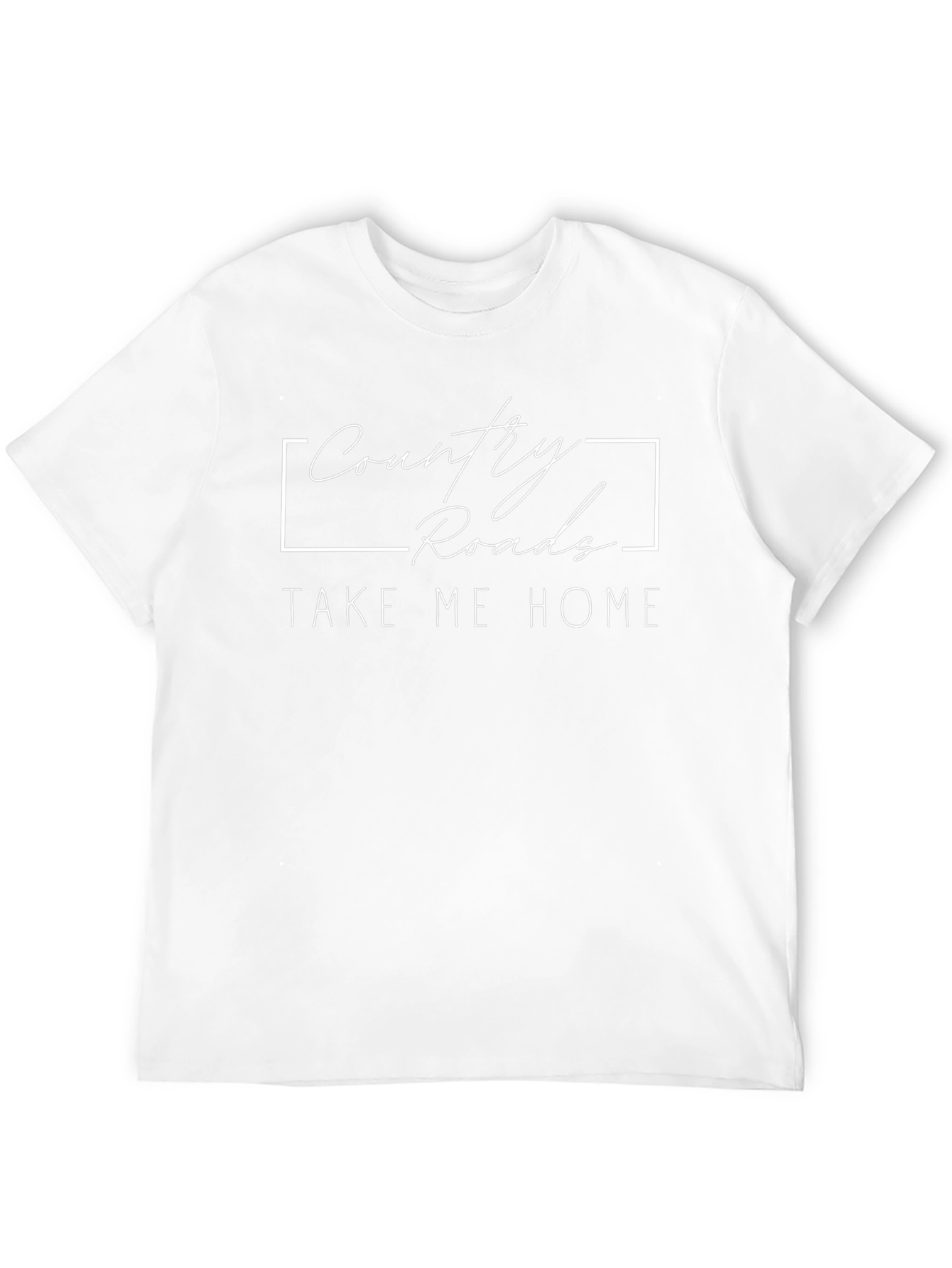 Country Roads Graphic Tee - Black