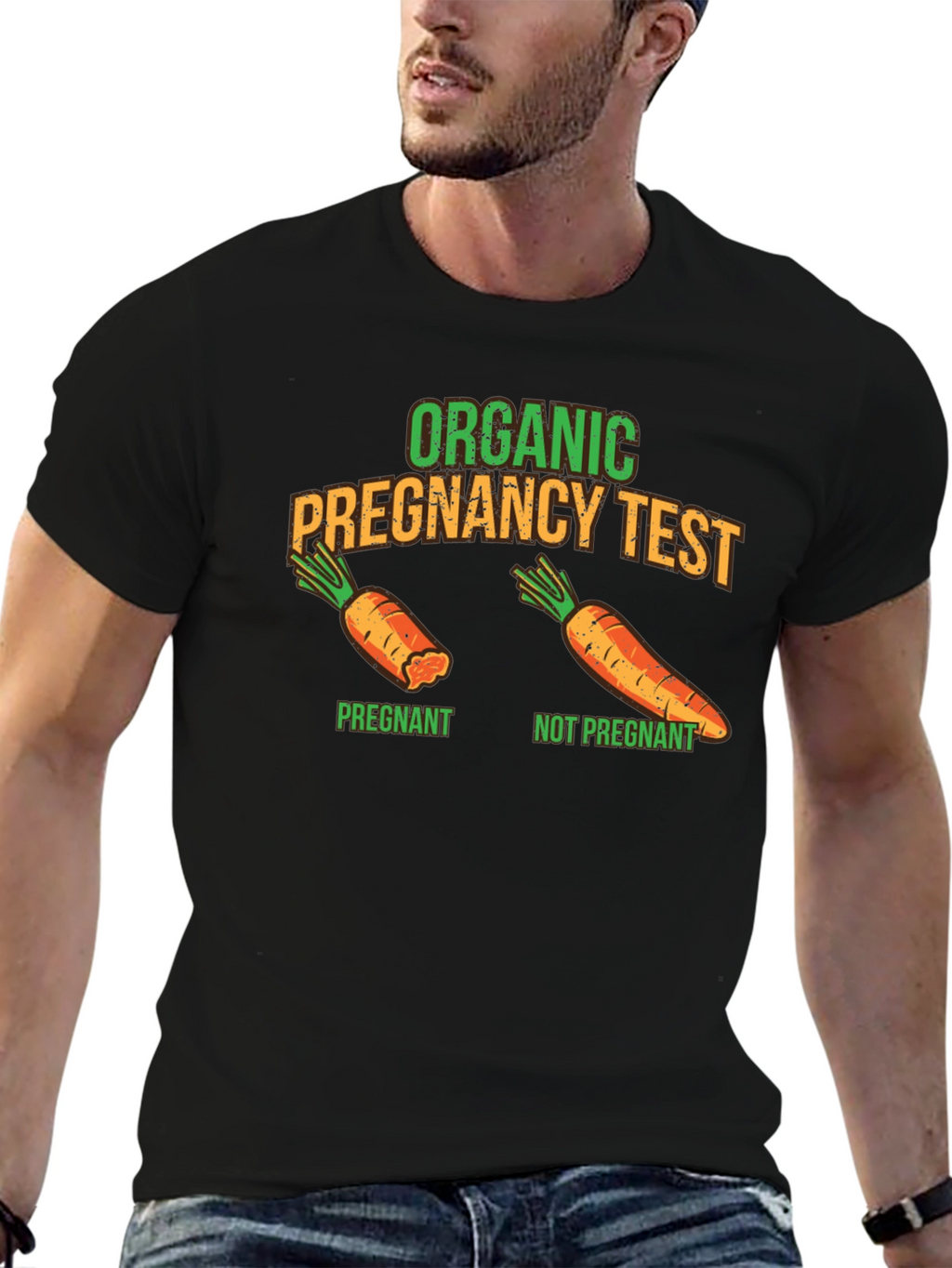 Funny Organic Pregnancy Test T-Shirt