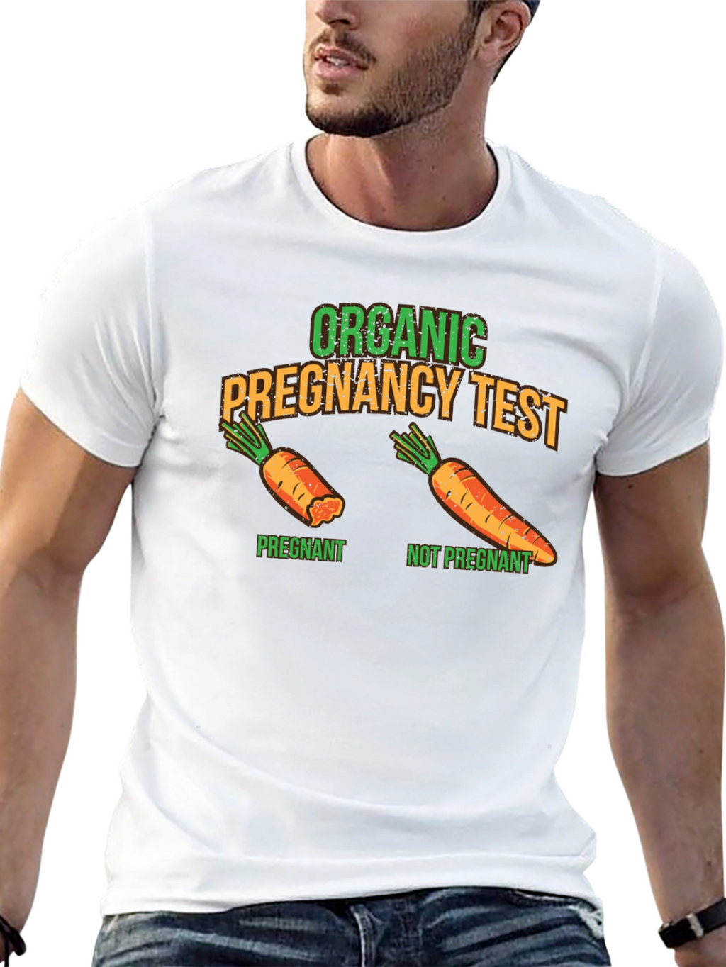 Funny Organic Pregnancy Test T-Shirt