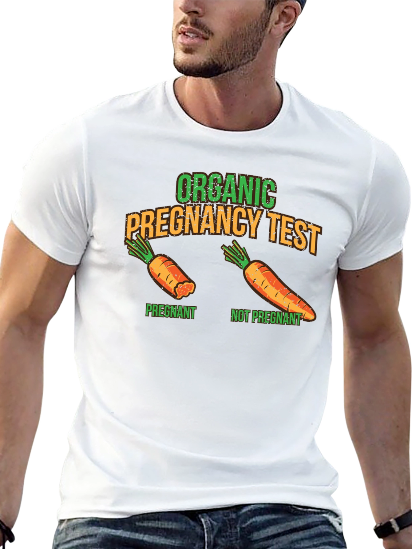 Funny Organic Pregnancy Test T-Shirt