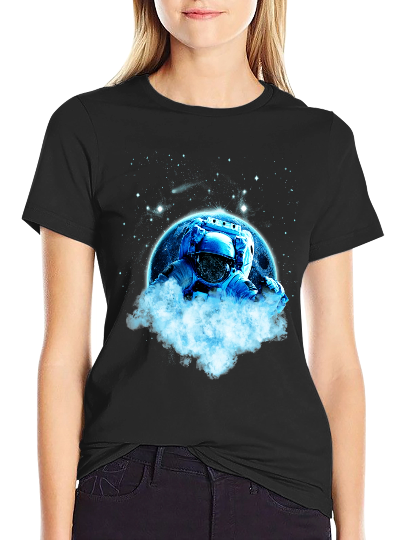 Astronaut in Space T-Shirt