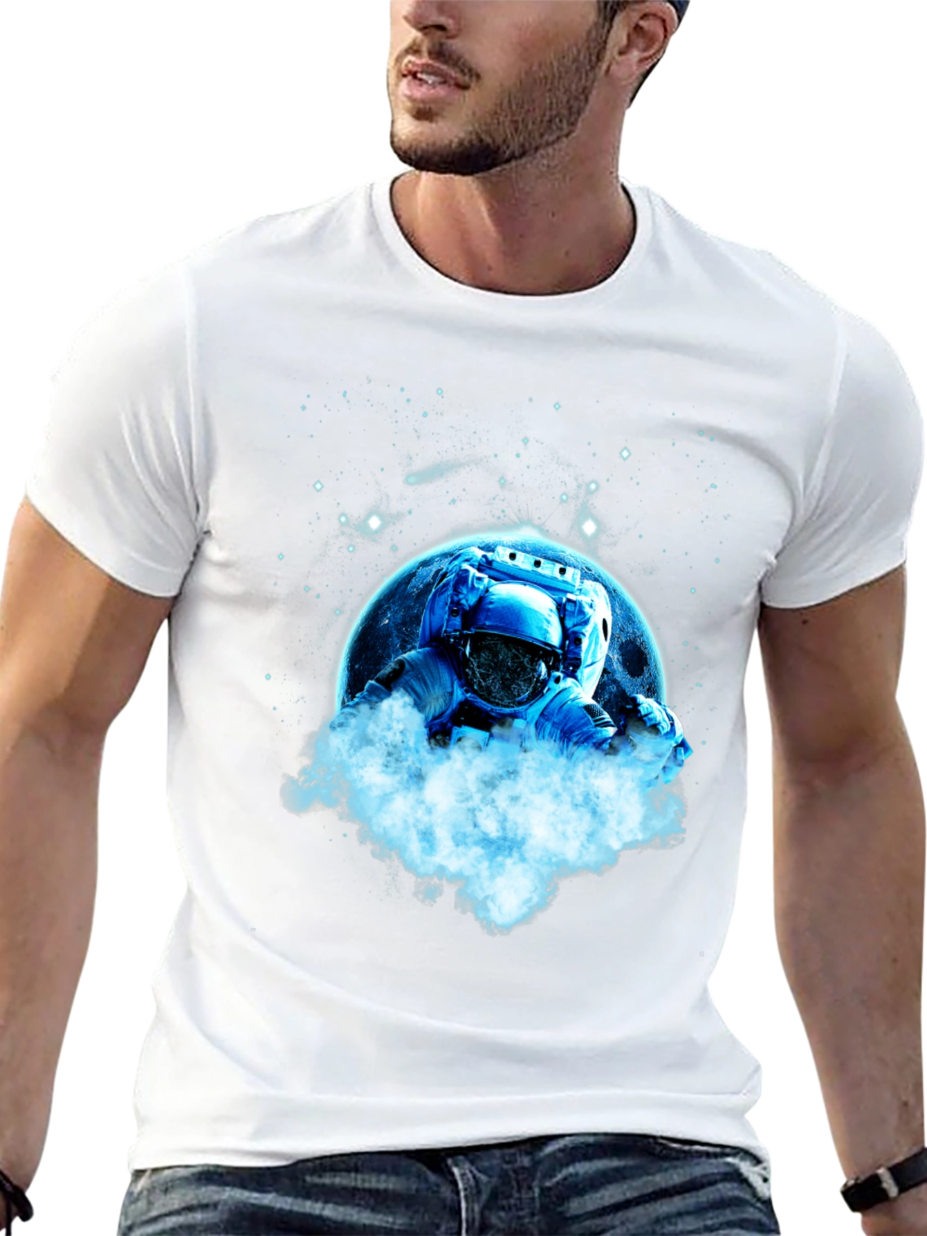 Astronaut in Space T-Shirt
