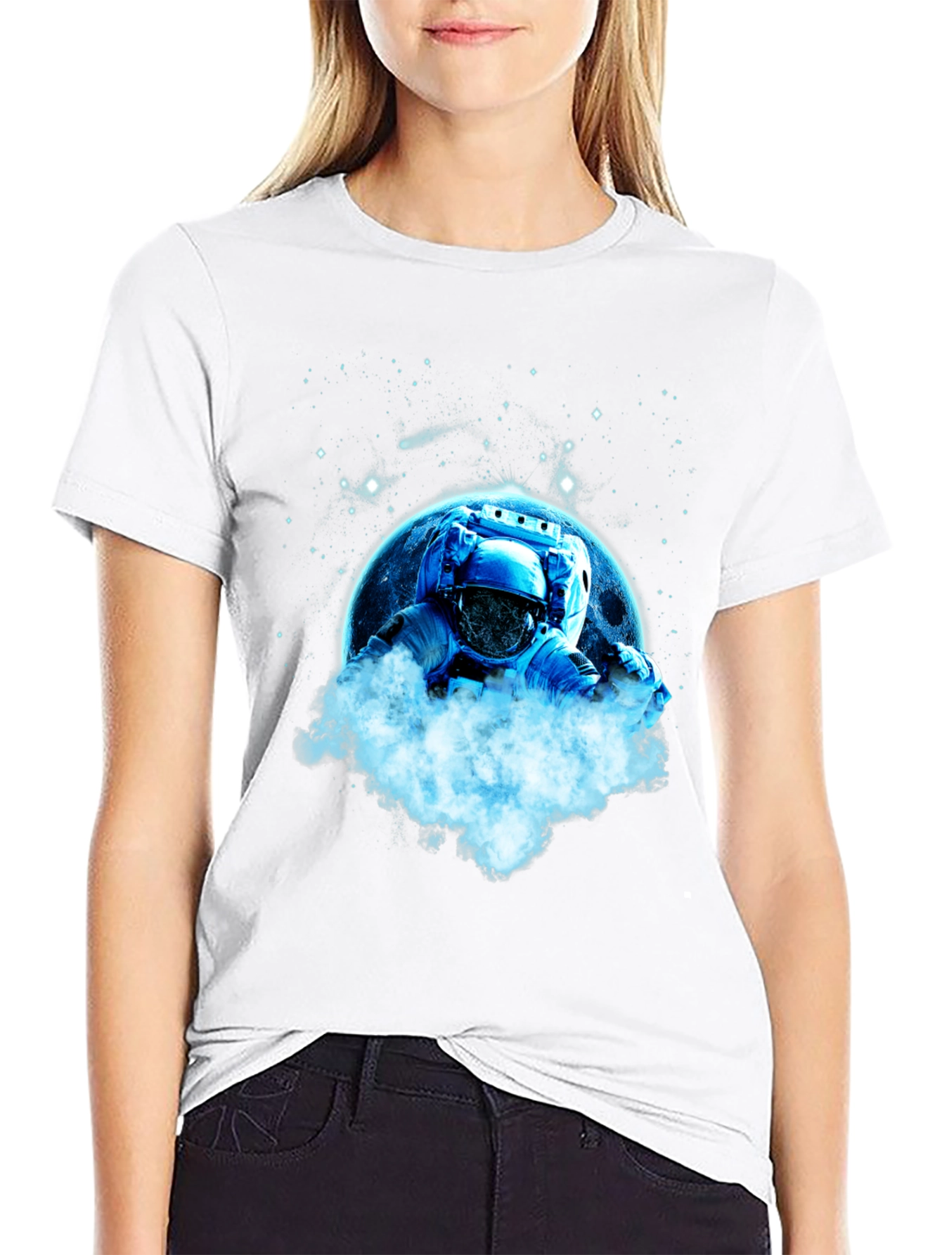 Astronaut in Space T-Shirt