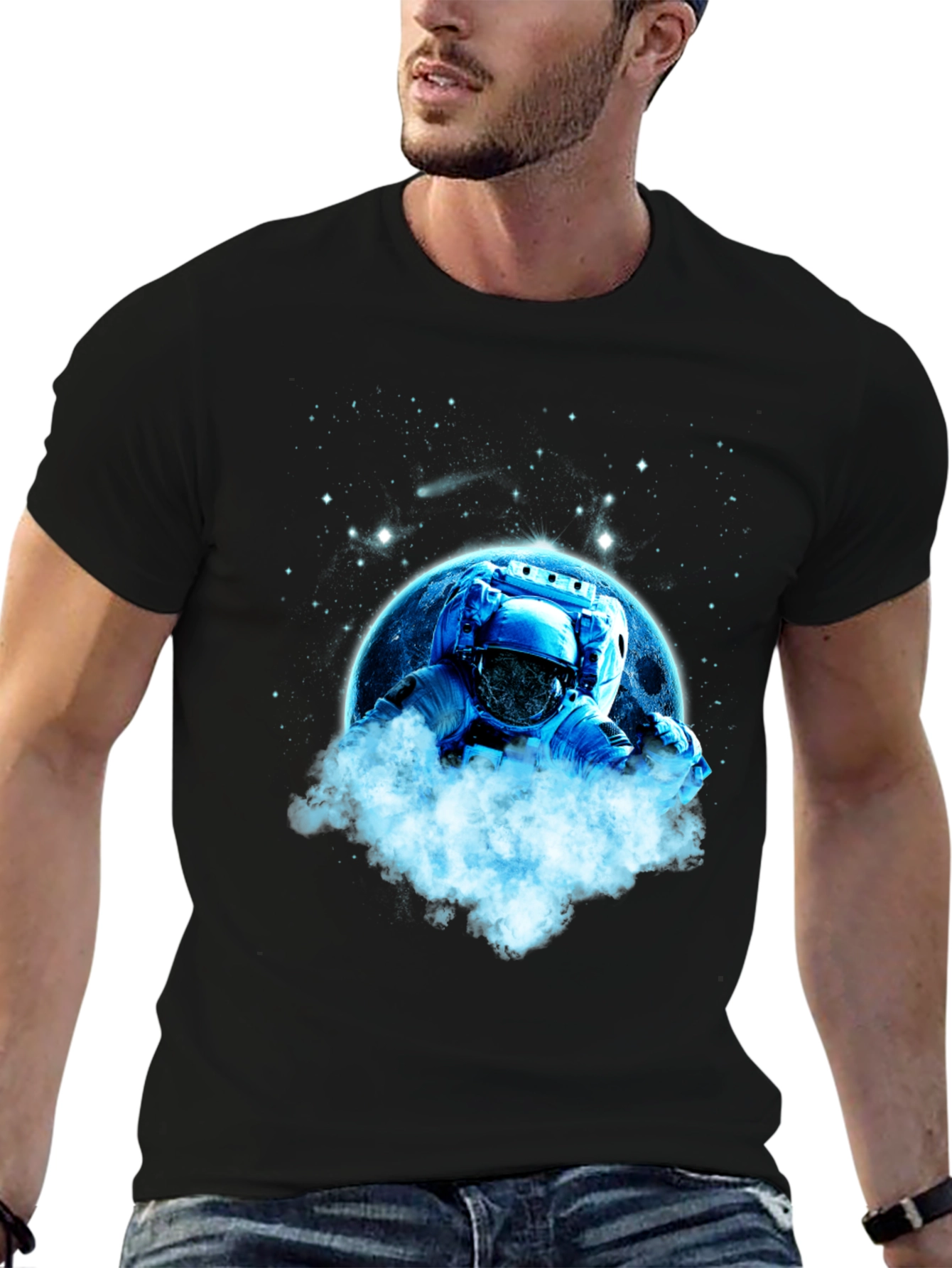 Astronaut in Space T-Shirt