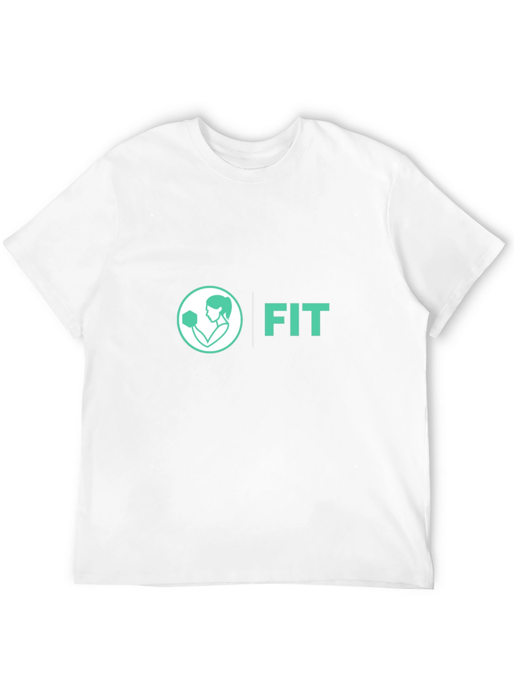 FIT Womens Graphic Tee - Black Cotton