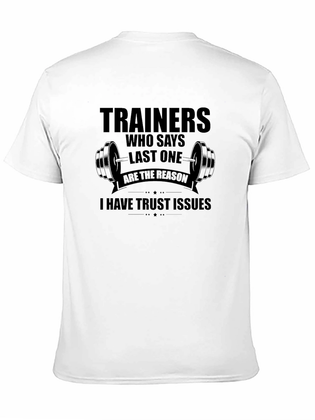 Trainers Trust Issues Graphic Tee - Black