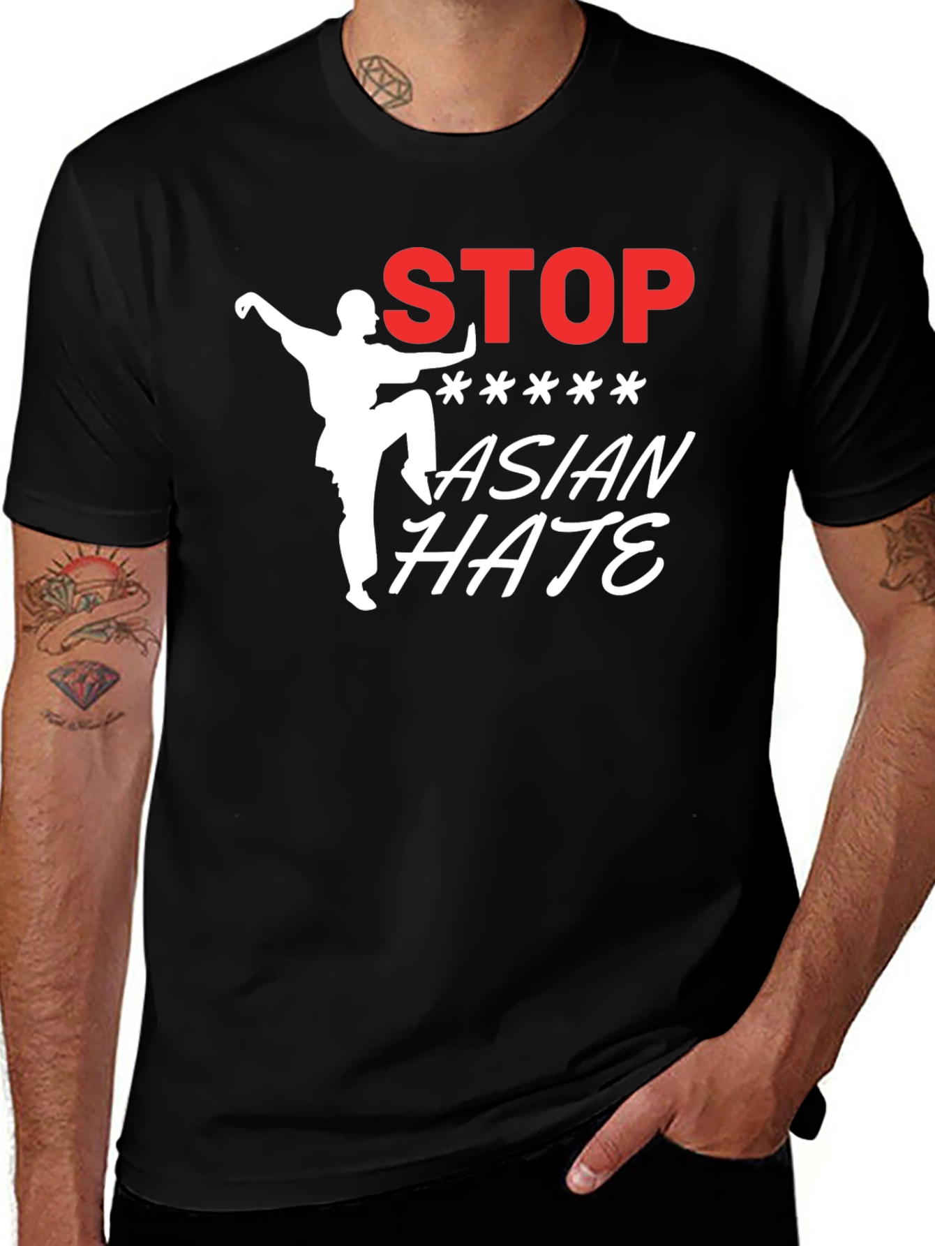 Stop Asian Hate Tee - Fight Racism Shirt