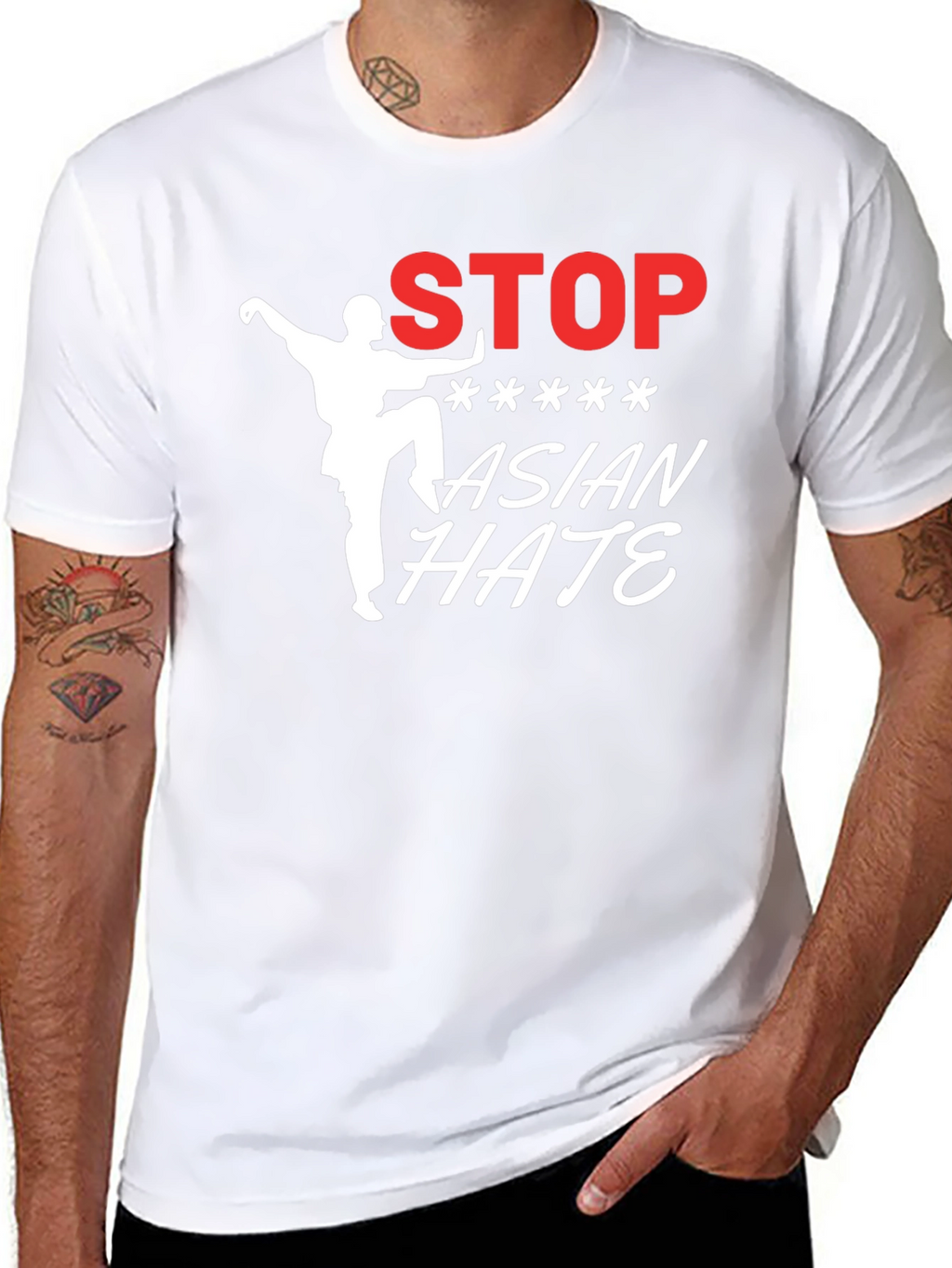Stop Asian Hate Tee - Fight Racism Shirt