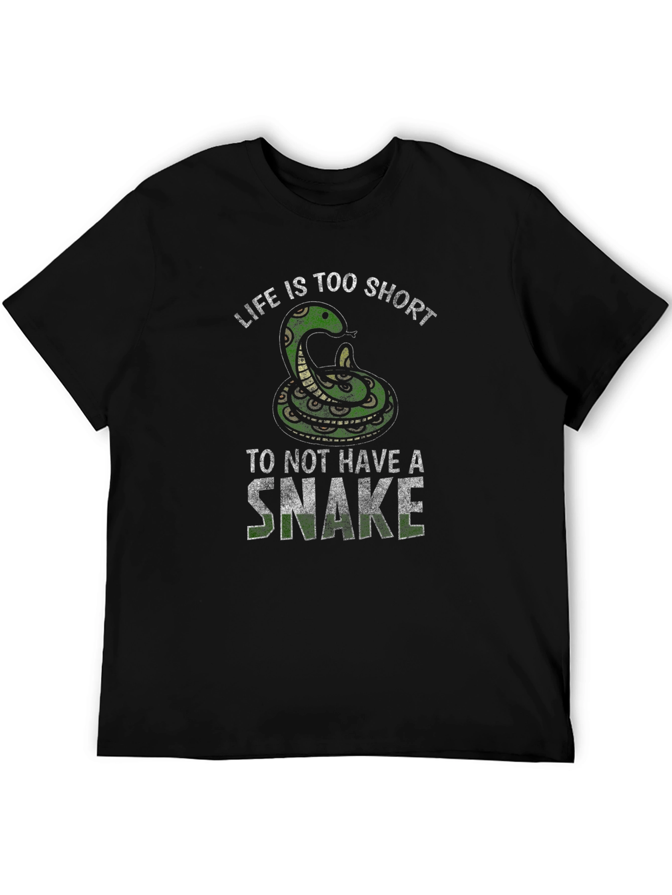 Life is Too Short Snake Graphic Tee