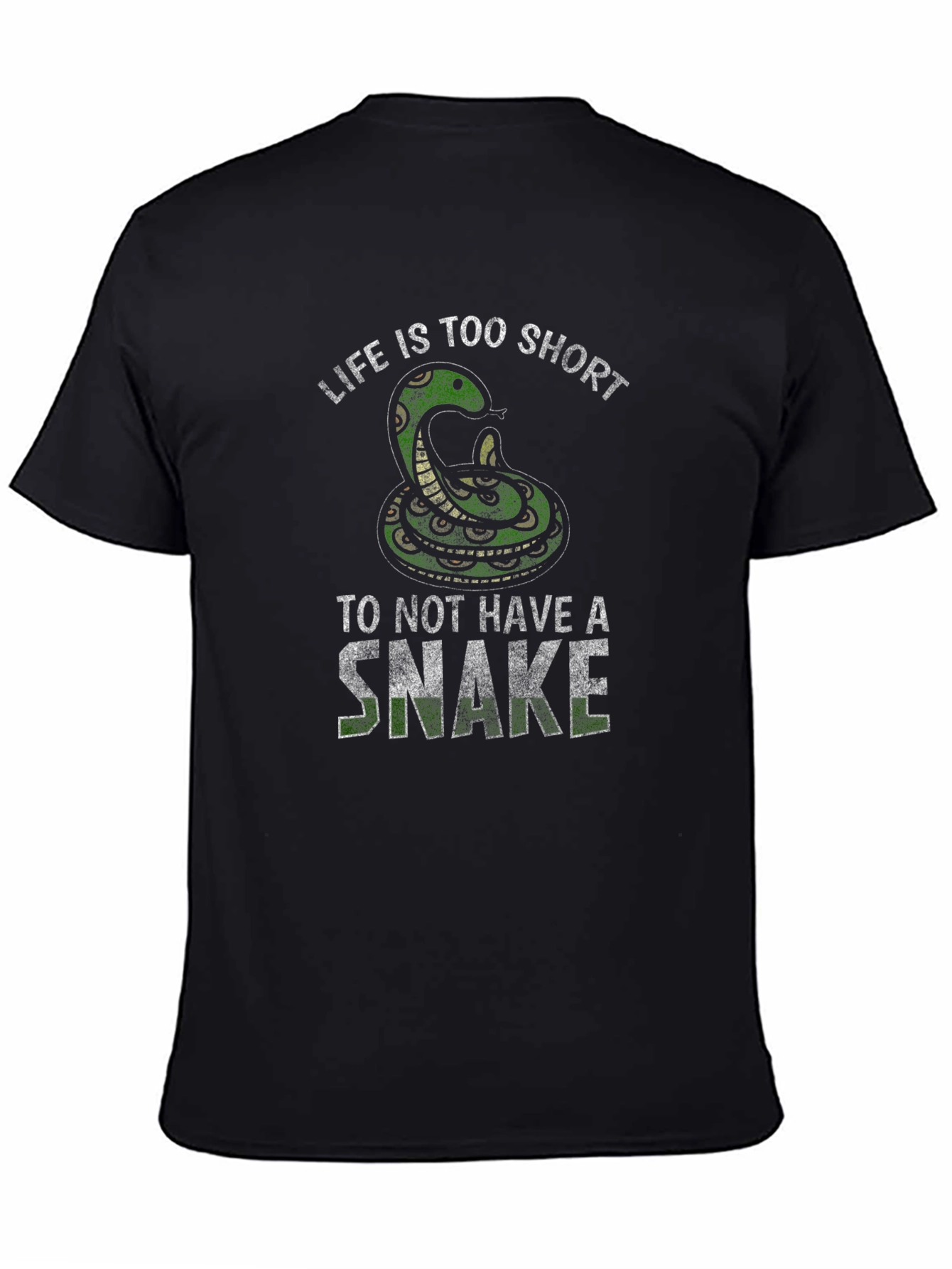 Life is Too Short Snake Graphic Tee