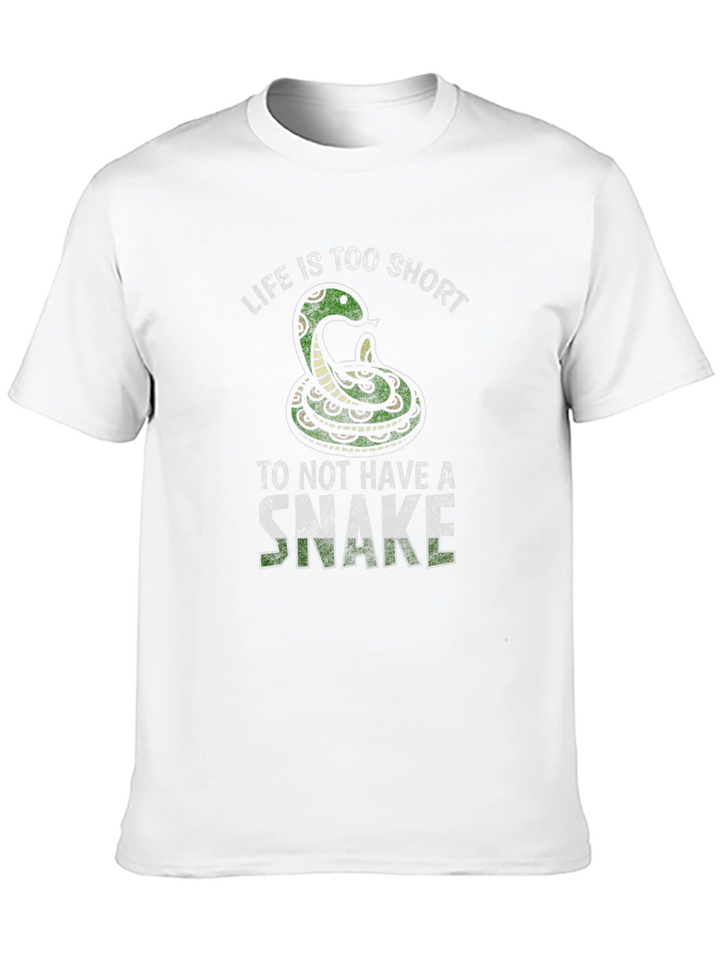 Life is Too Short Snake Graphic Tee