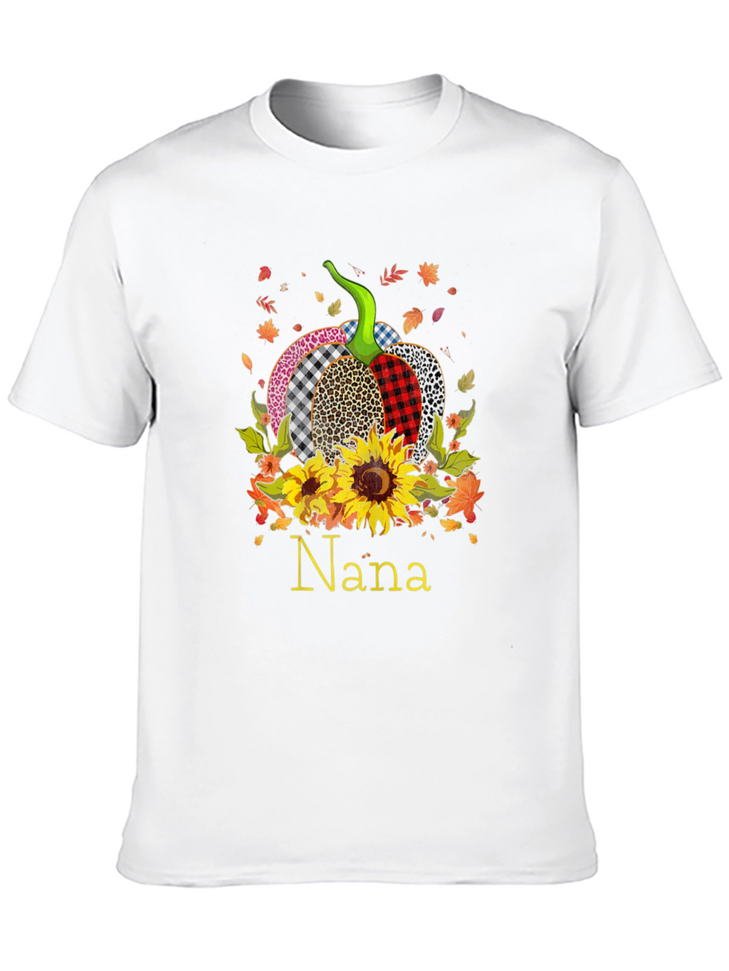Nanas Pumpkin Patch T-Shirt - Autumn Harvest