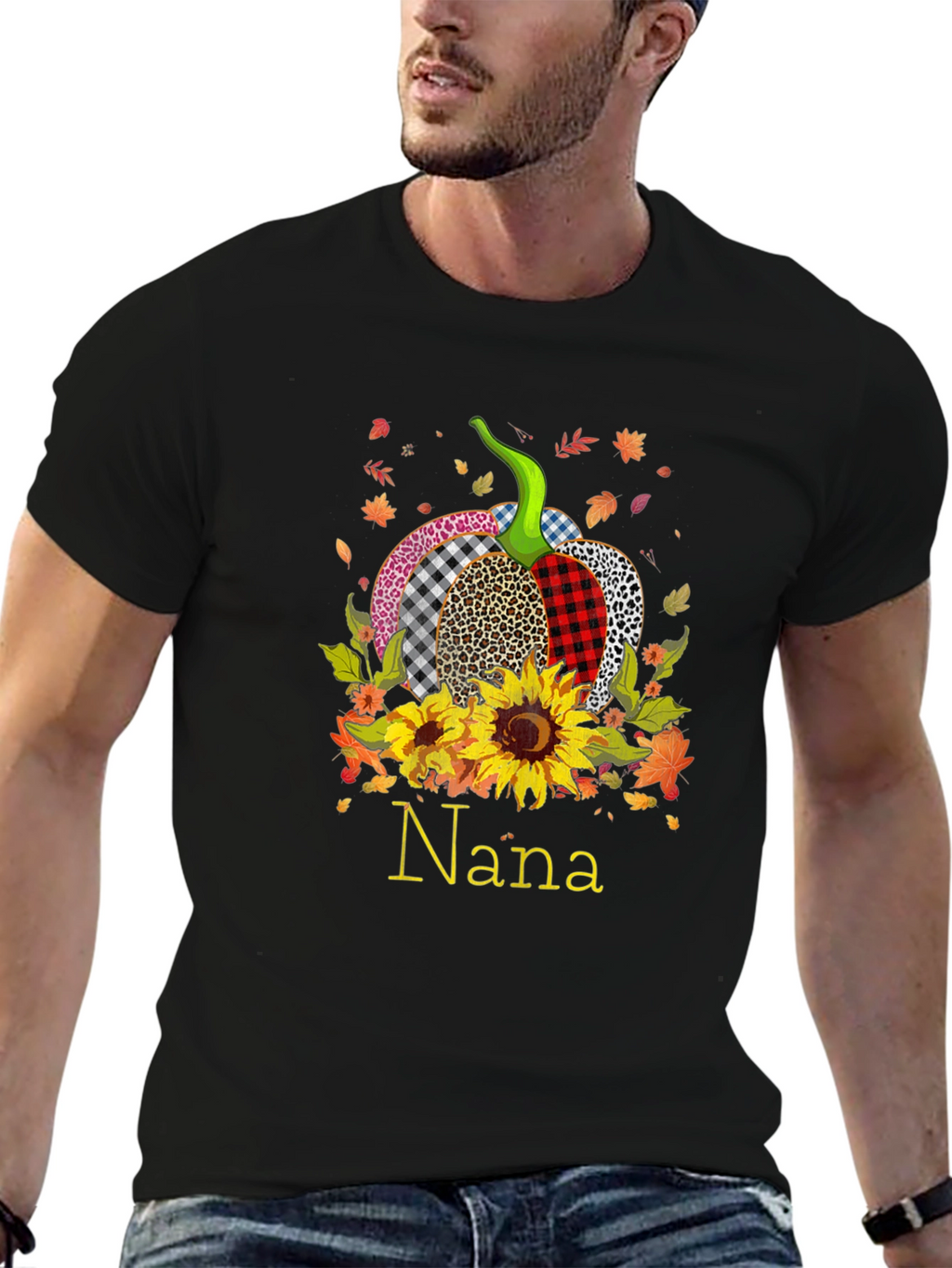 Nanas Pumpkin Patch T-Shirt - Autumn Harvest