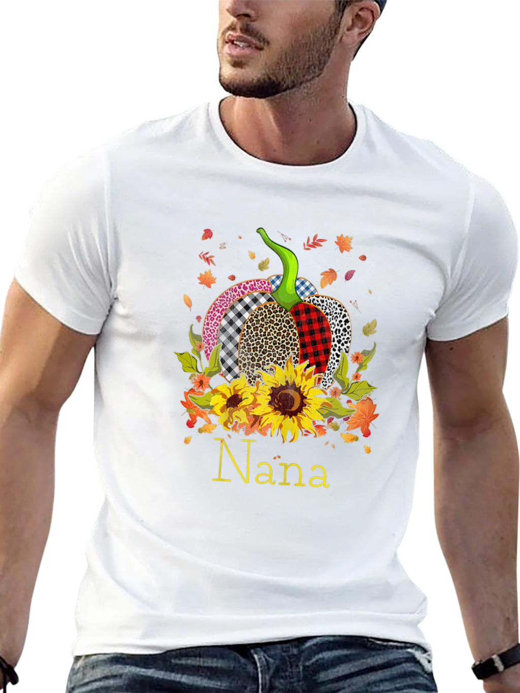 Nanas Pumpkin Patch T-Shirt - Autumn Harvest