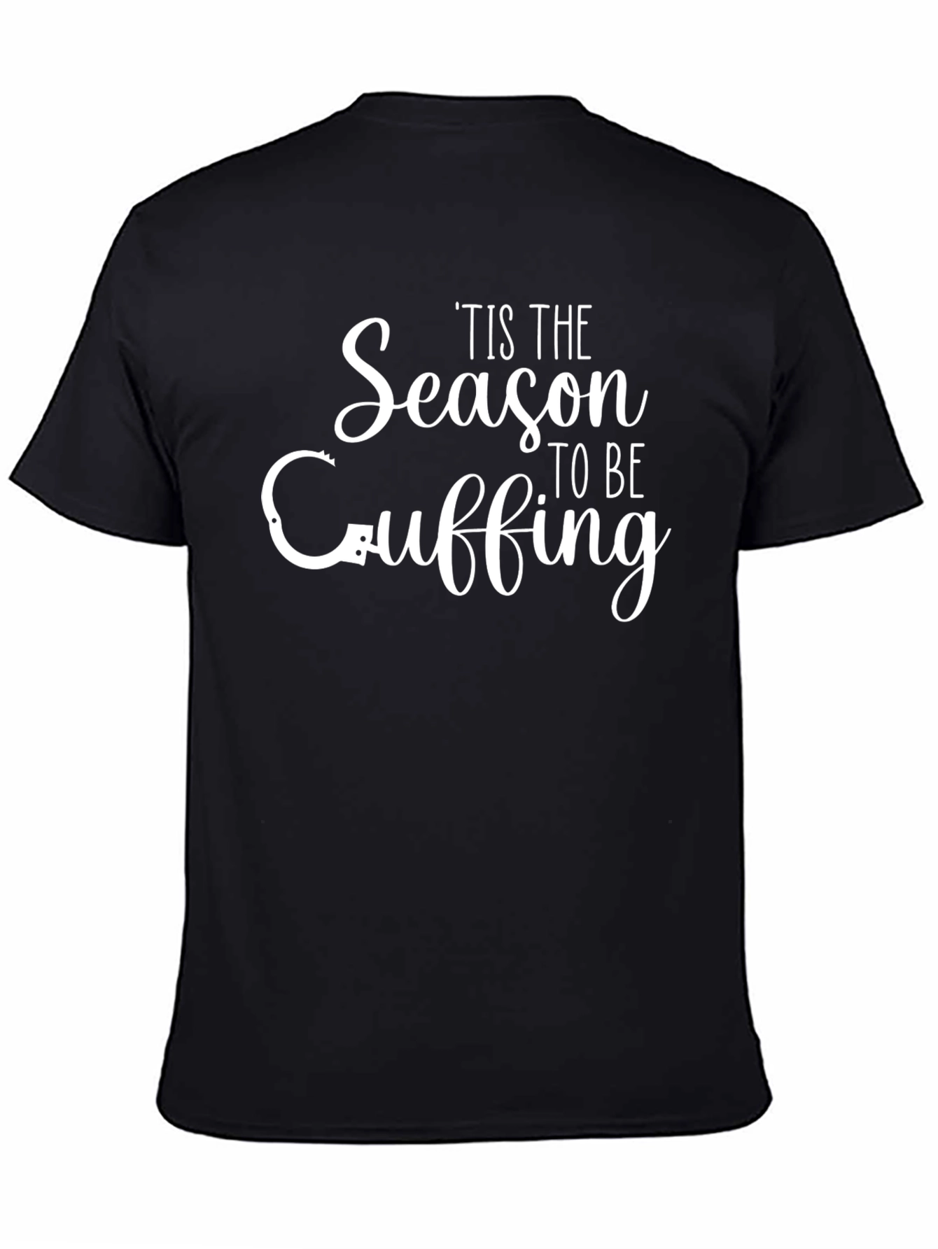 Tis The Season Cuffing T-Shirt - Holiday Romance