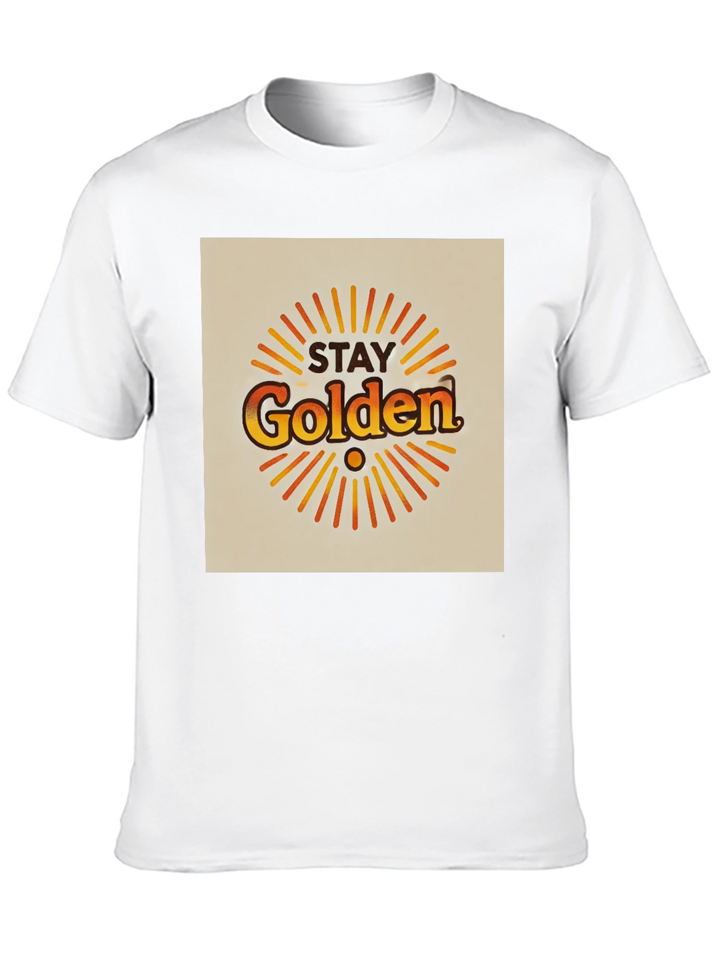 Stay Golden T-Shirt - Retro Style