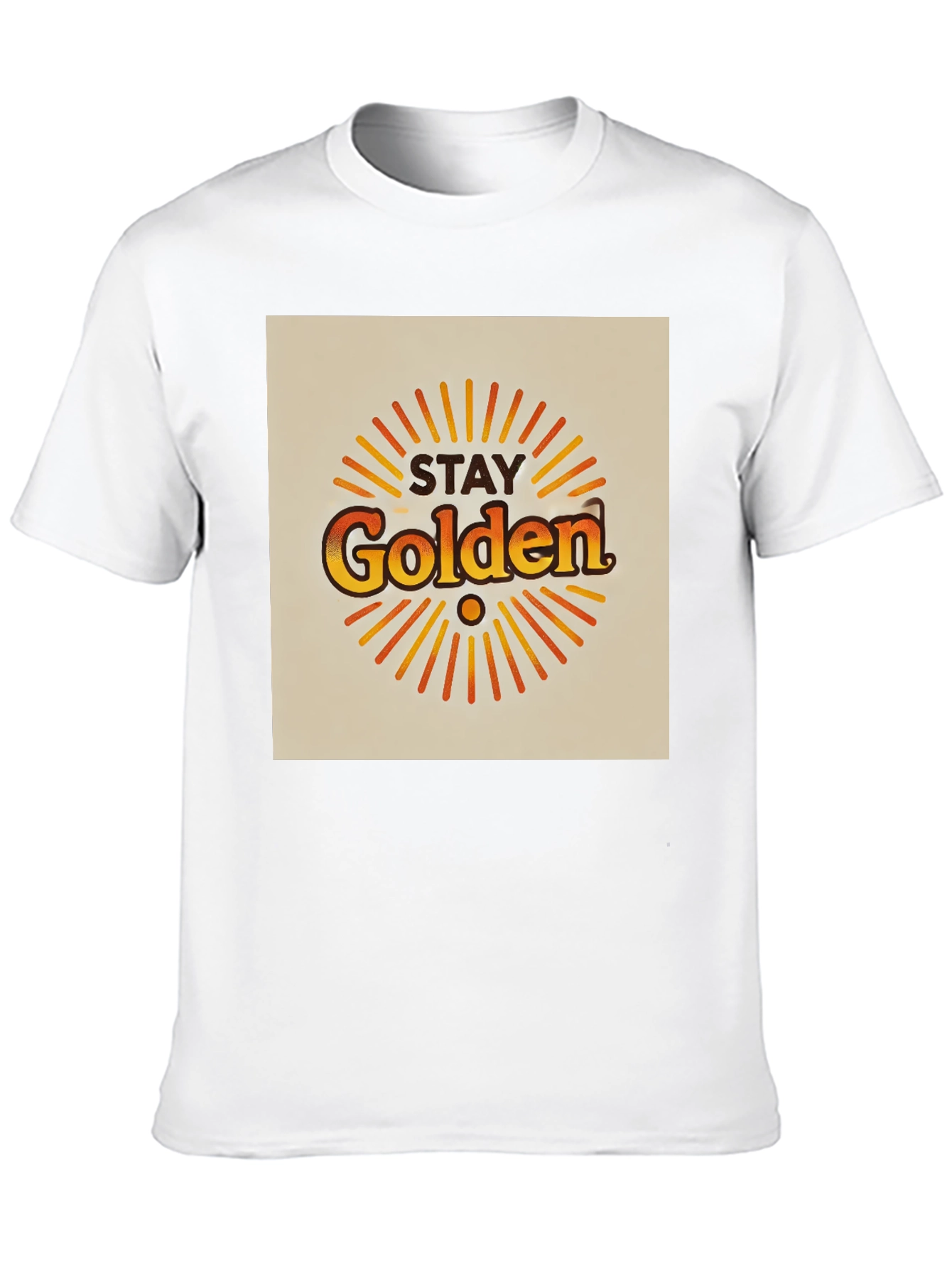 Stay Golden T-Shirt - Retro Style
