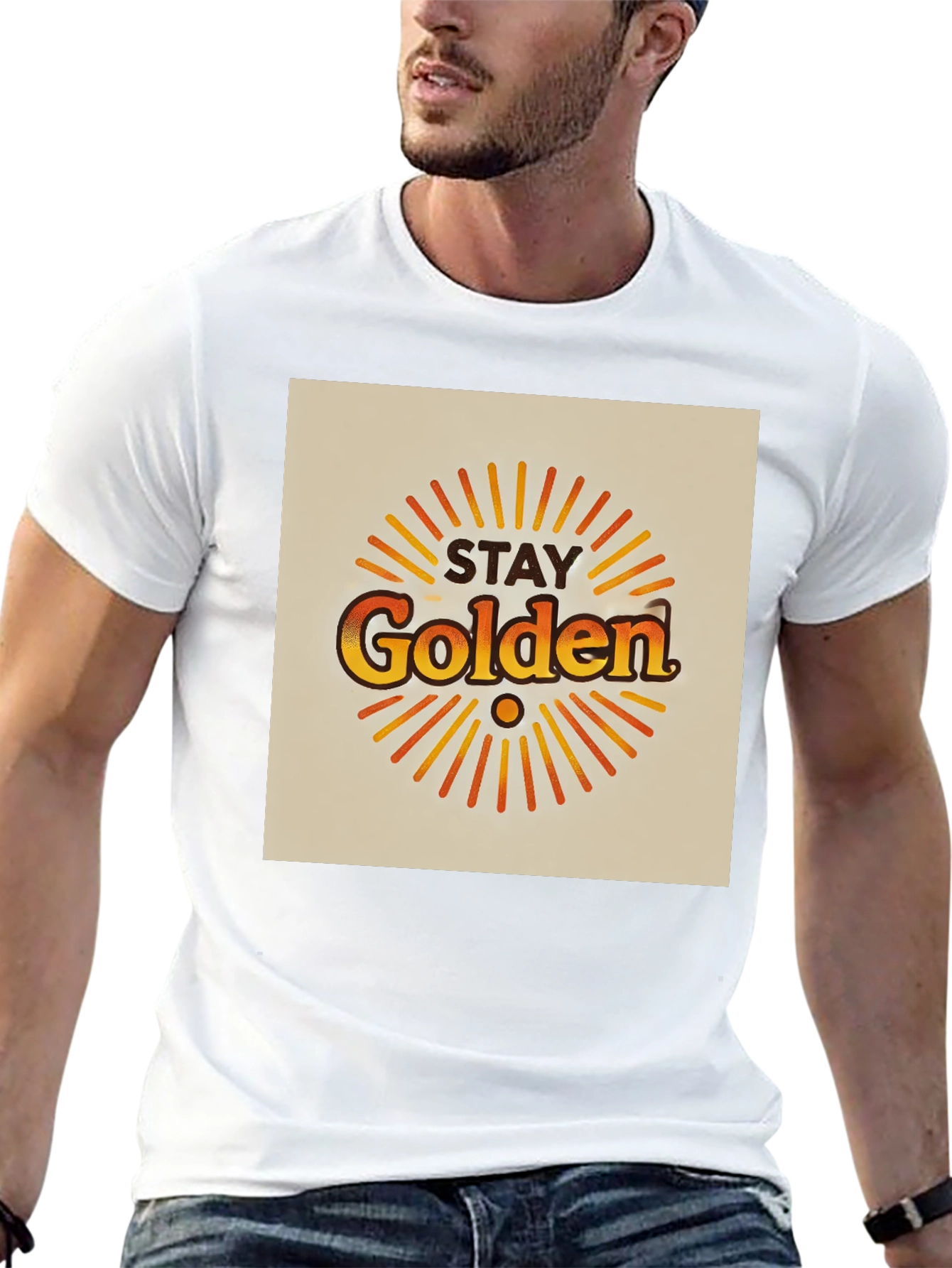 Stay Golden T-Shirt - Retro Style