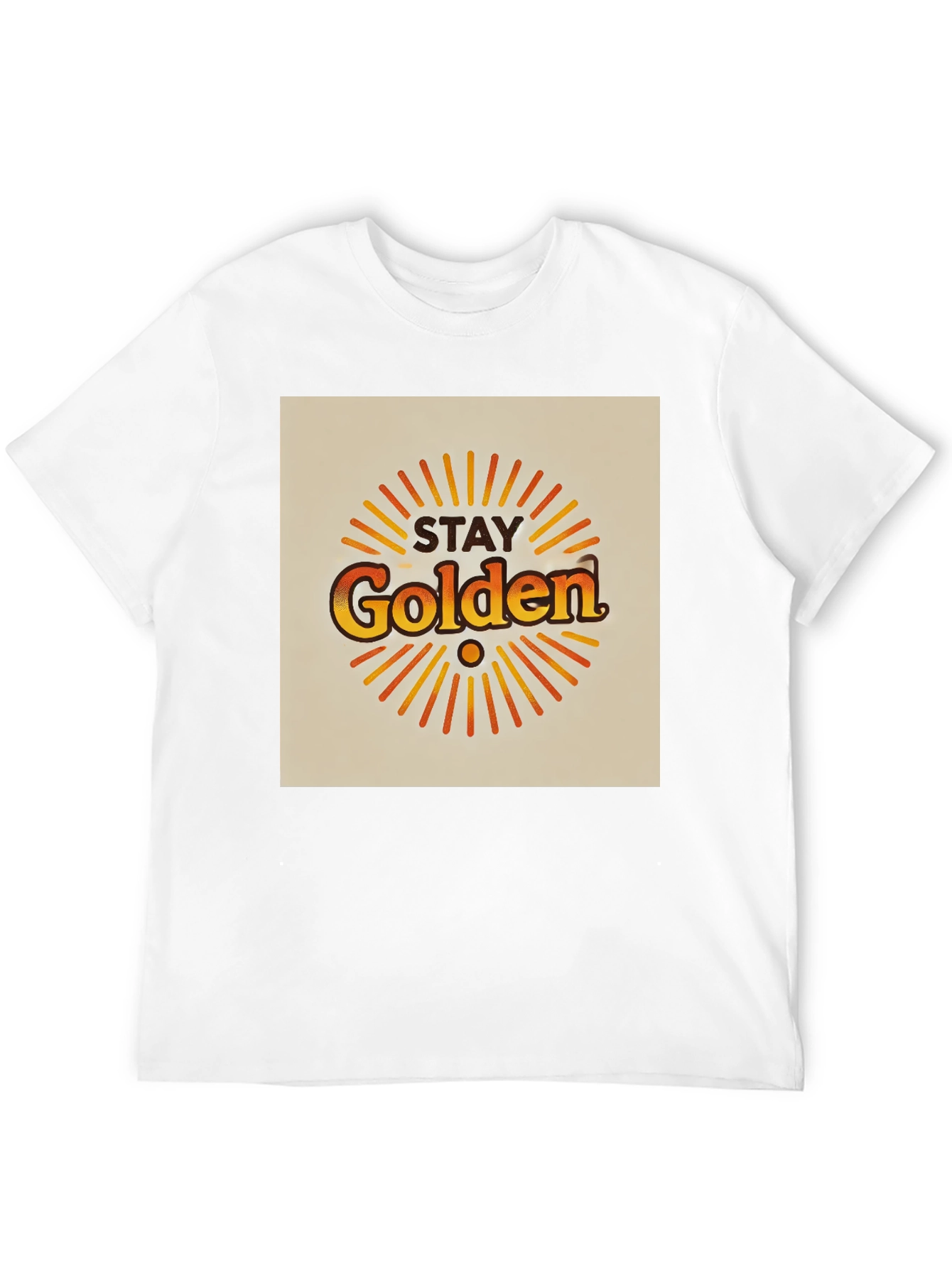 Stay Golden T-Shirt - Retro Style