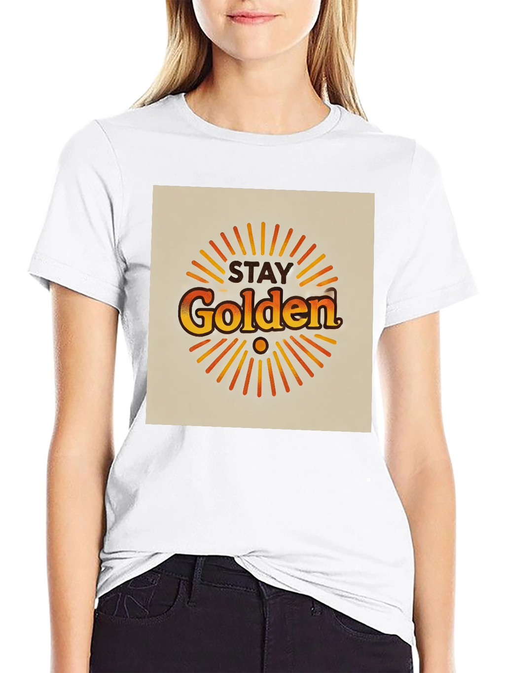 Stay Golden T-Shirt - Retro Style