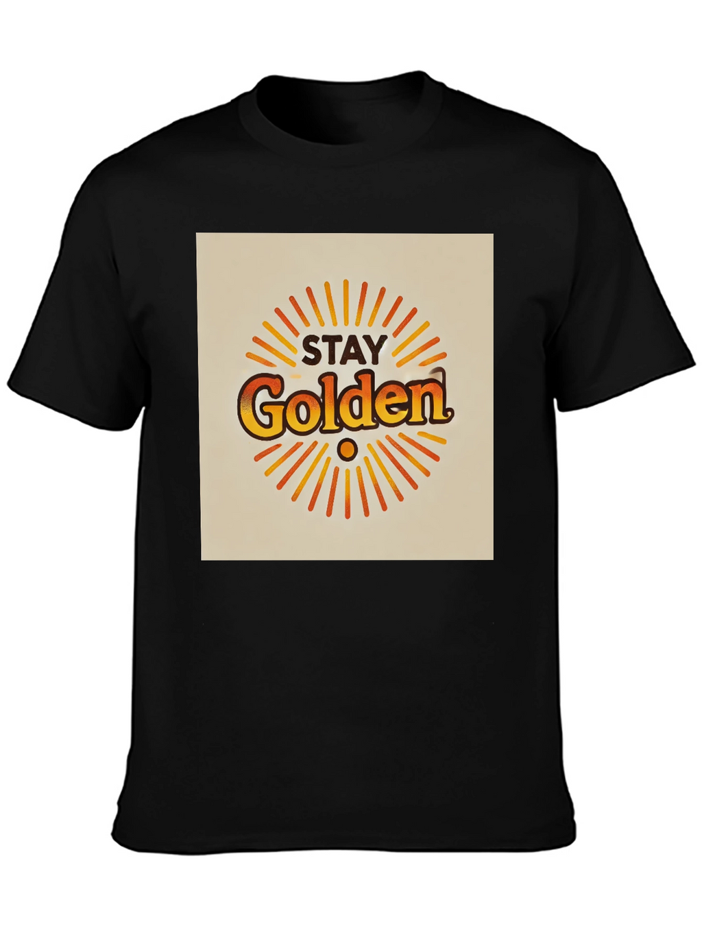 Stay Golden T-Shirt - Retro Style