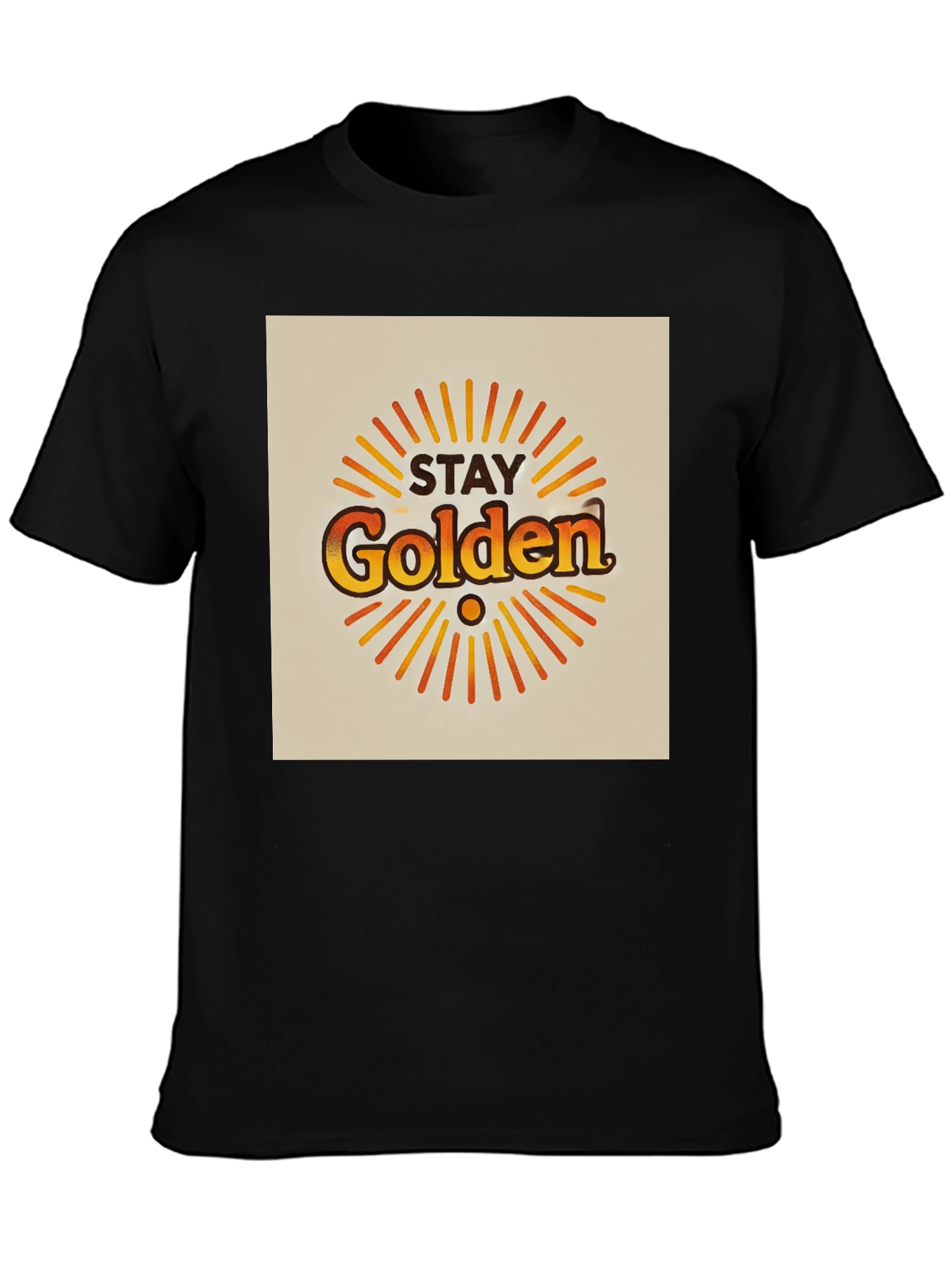 Stay Golden T-Shirt - Retro Style