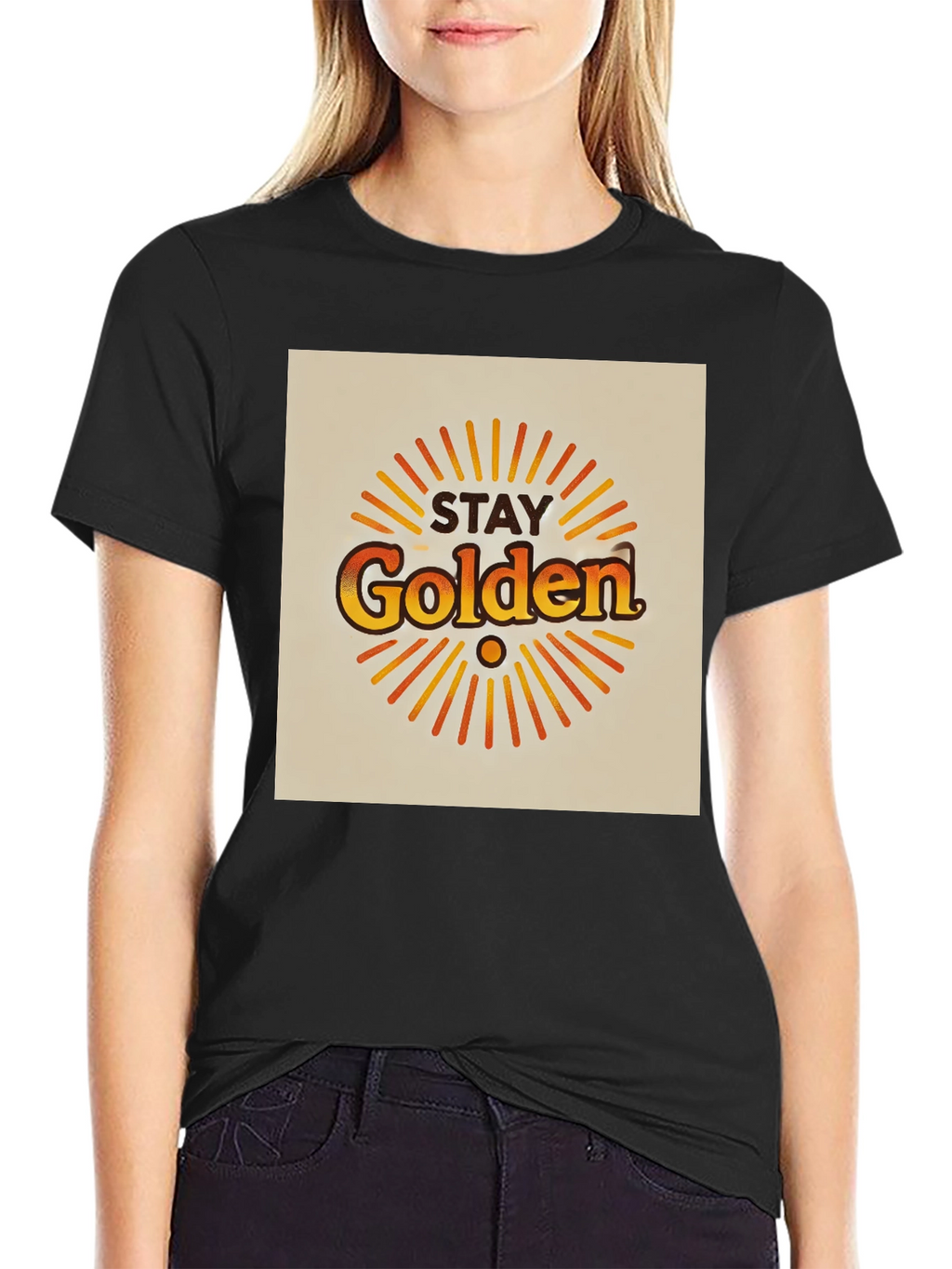 Stay Golden T-Shirt - Retro Style