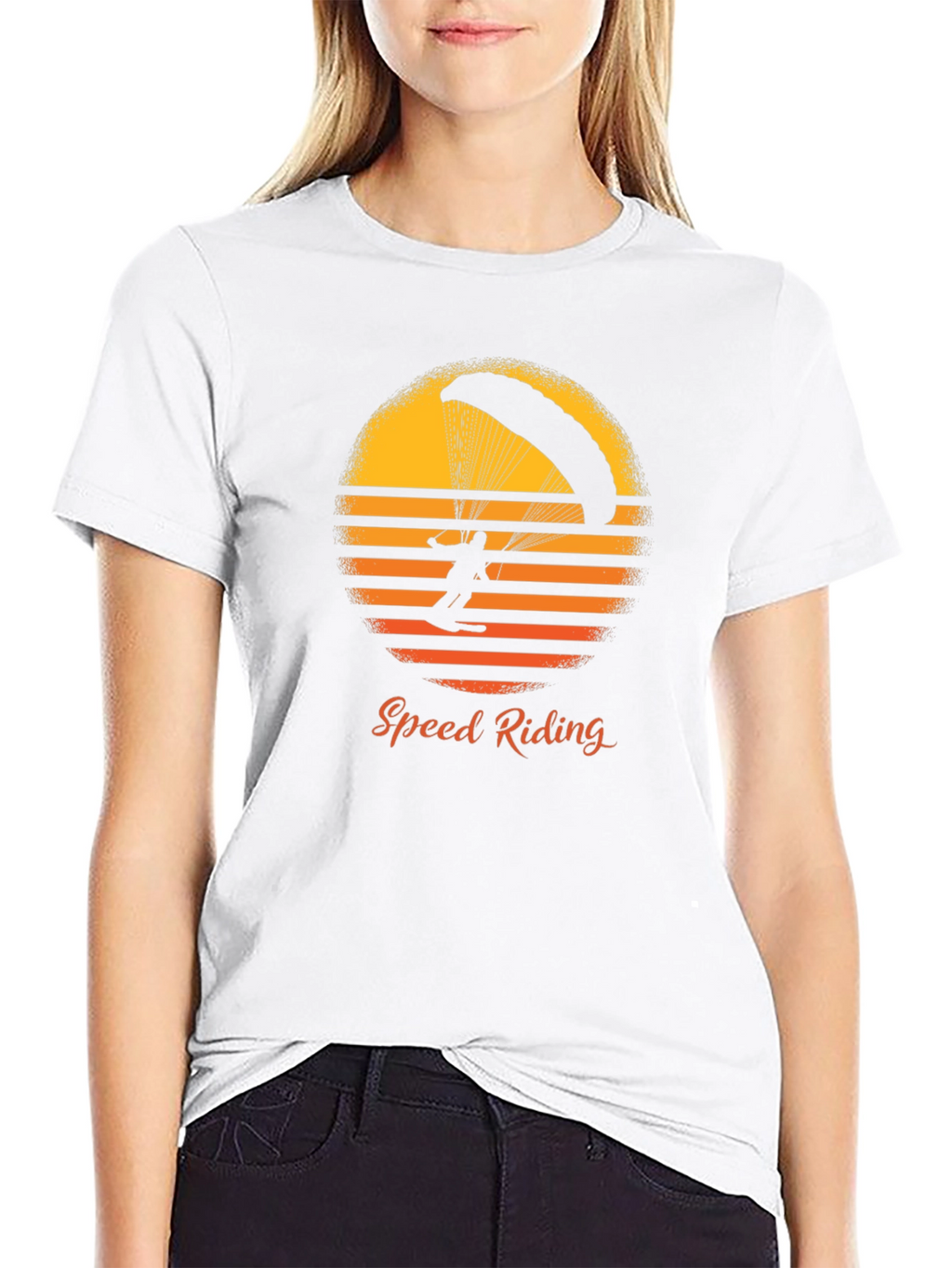 Speed Riding T-Shirt - Paragliding Adventure Tee
