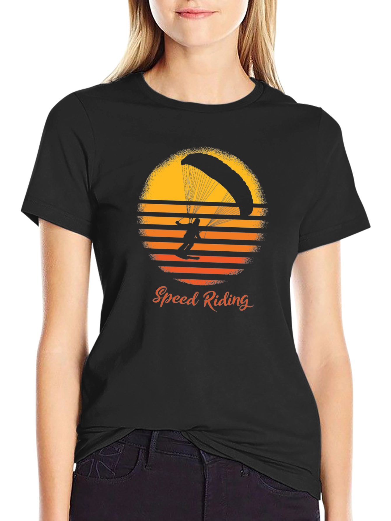Speed Riding T-Shirt - Paragliding Adventure Tee