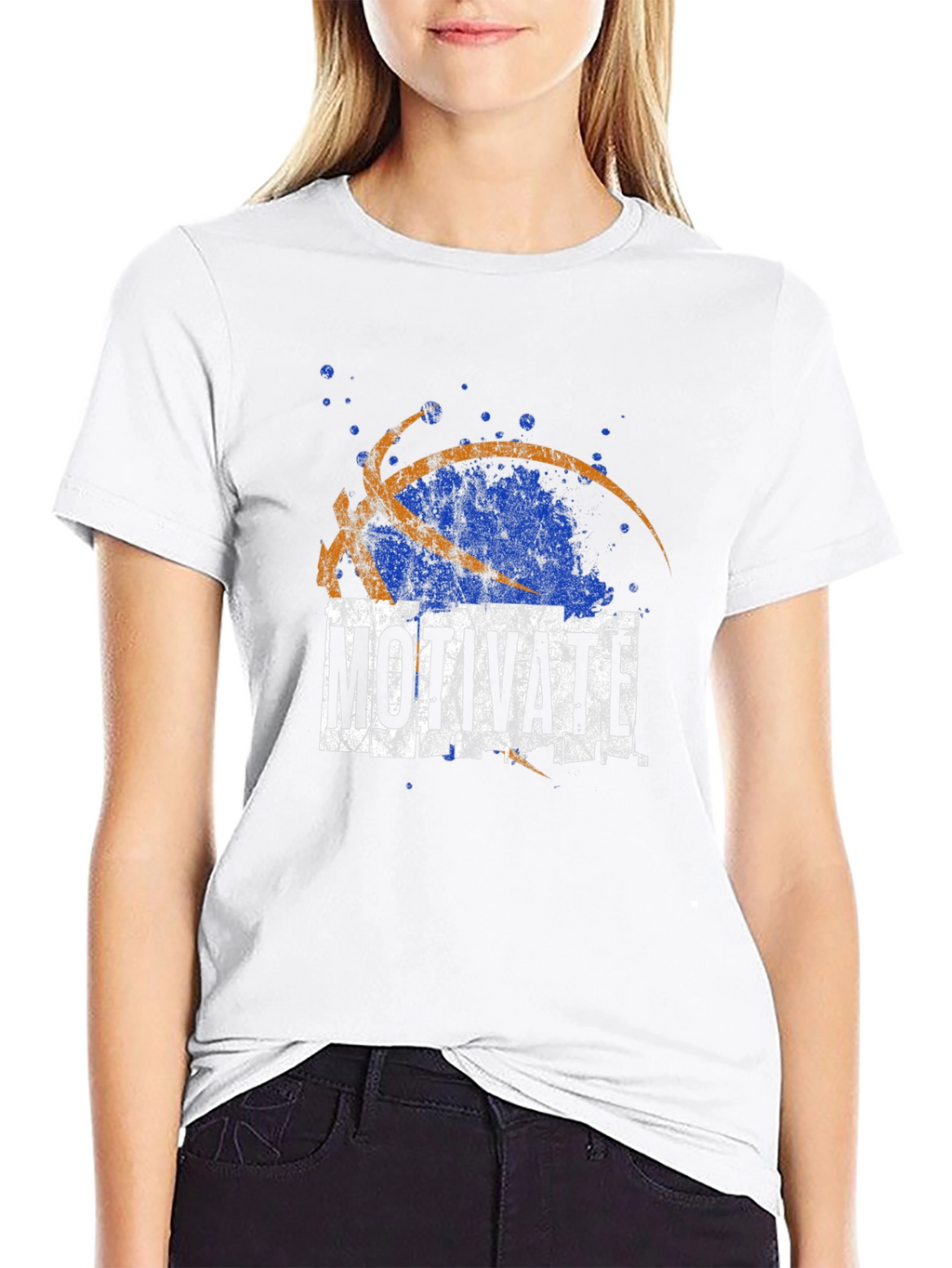 Motivate Basketball Graphic T-Shirt