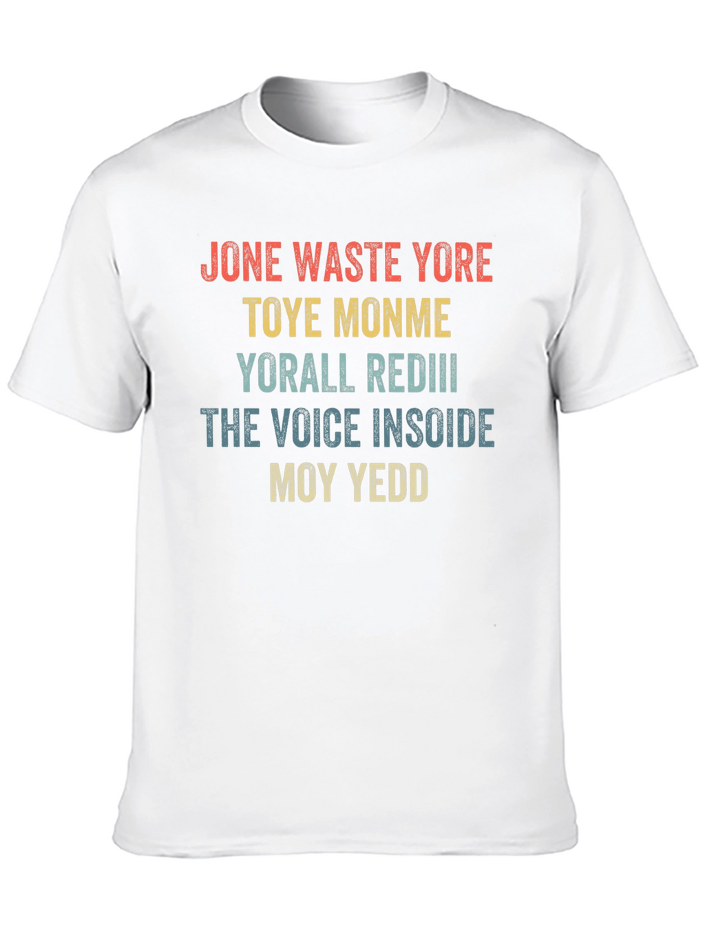 Funny Graphic T-Shirt: The Voice Inside My Head