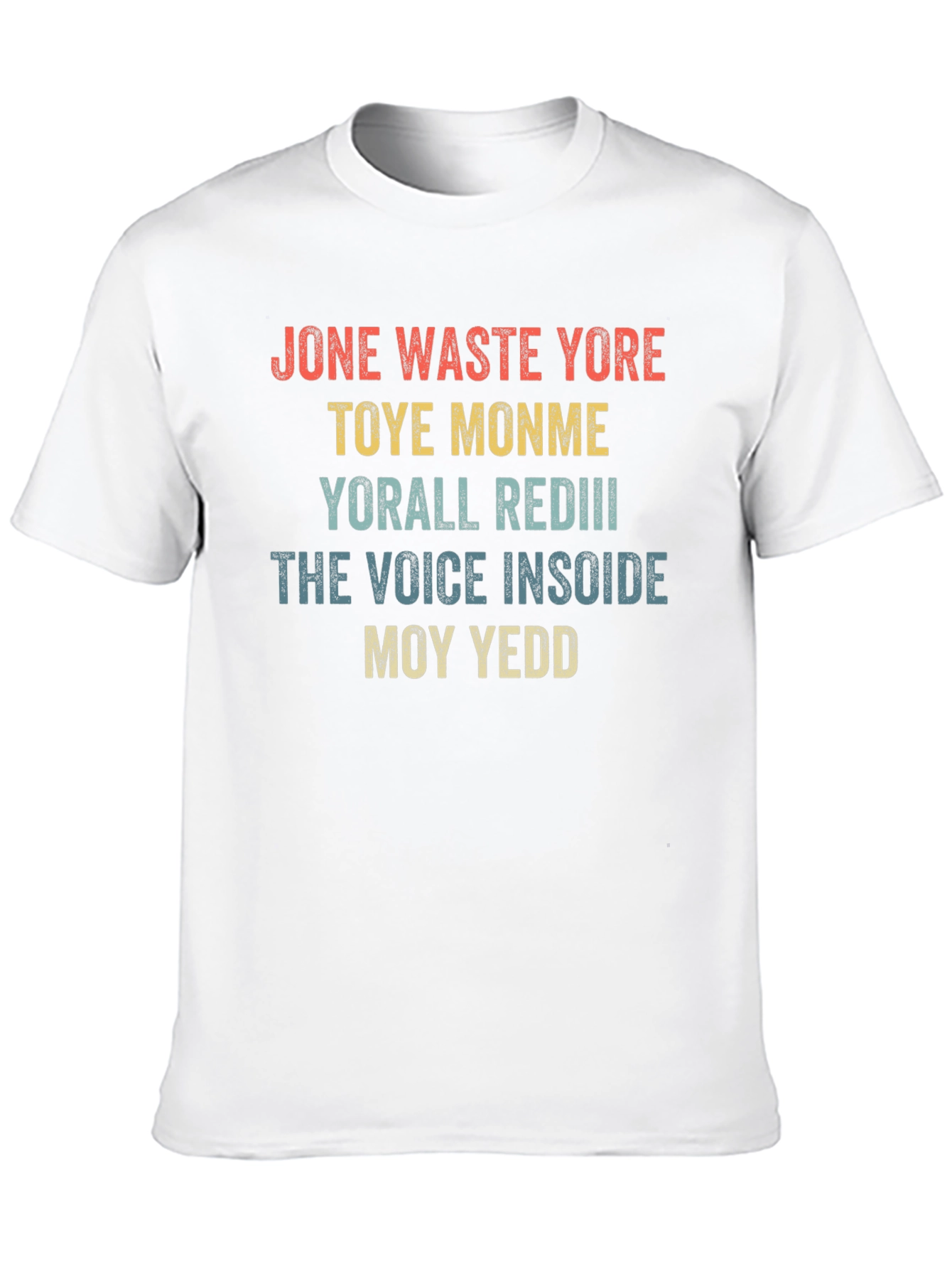 Funny Graphic T-Shirt: The Voice Inside My Head