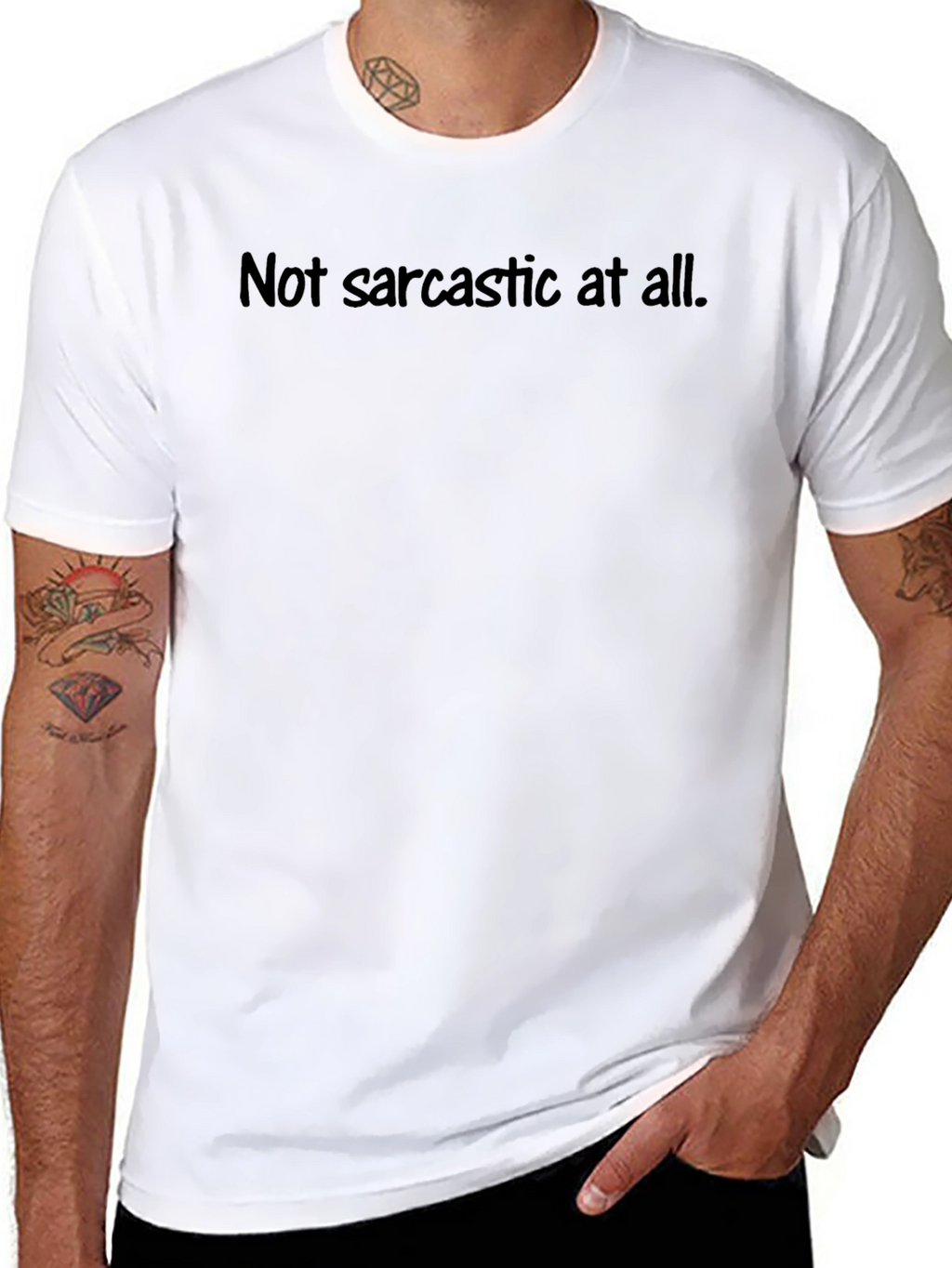 Sarcastic Humor Graphic Tee - Soft Cotton Blend