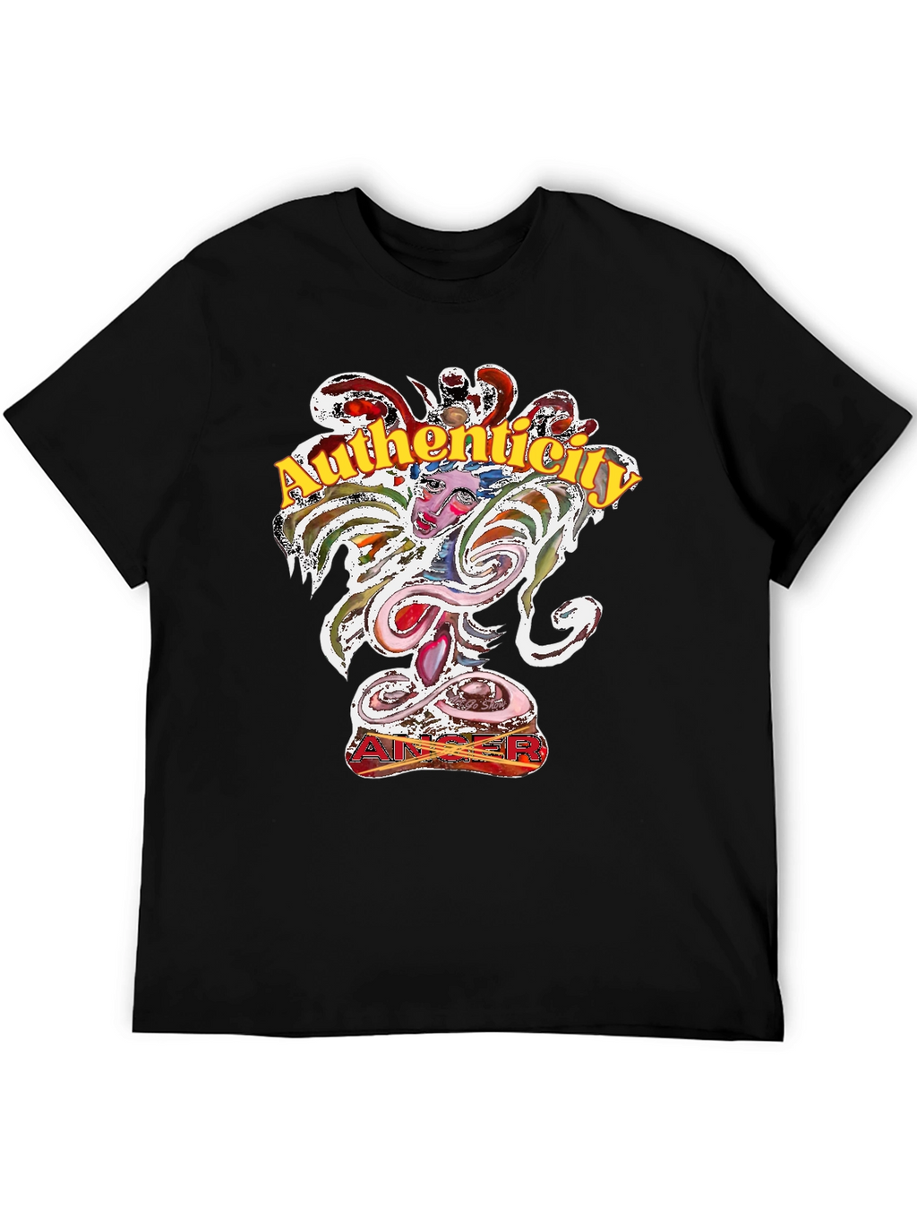 Authenticity Mens Graphic T-Shirt