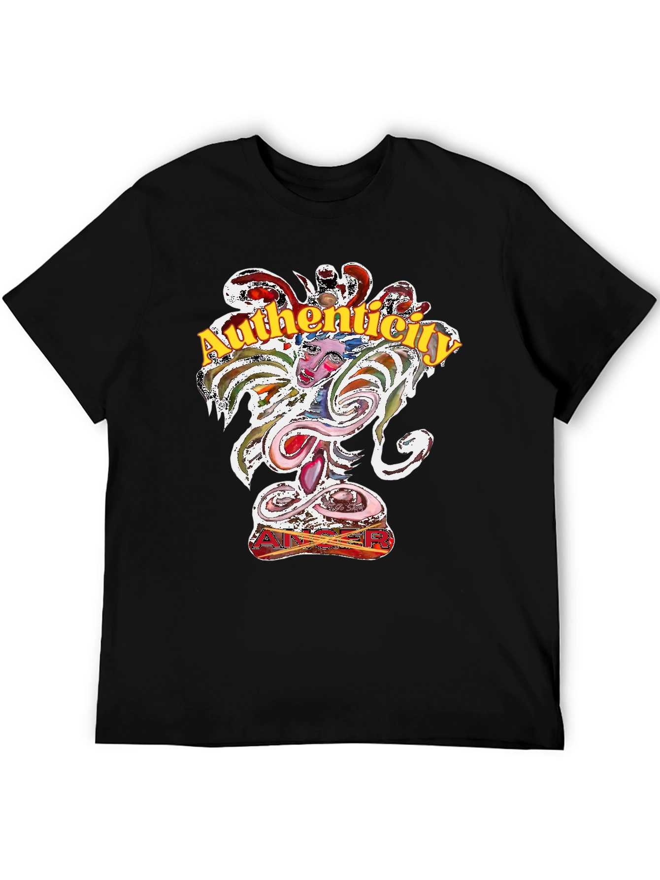 Authenticity Mens Graphic T-Shirt