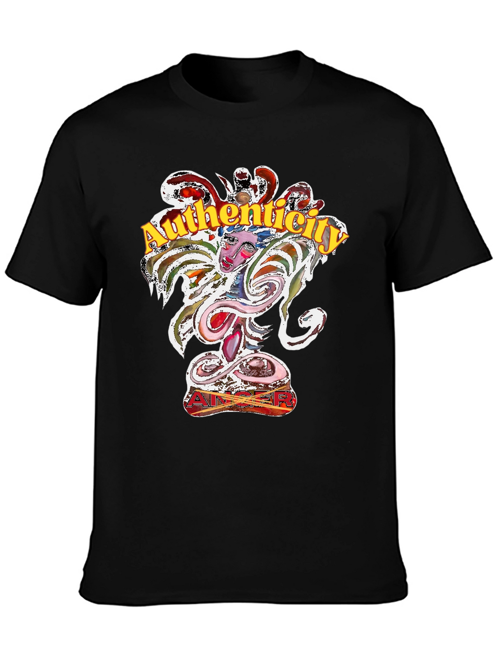 Authenticity Mens Graphic T-Shirt