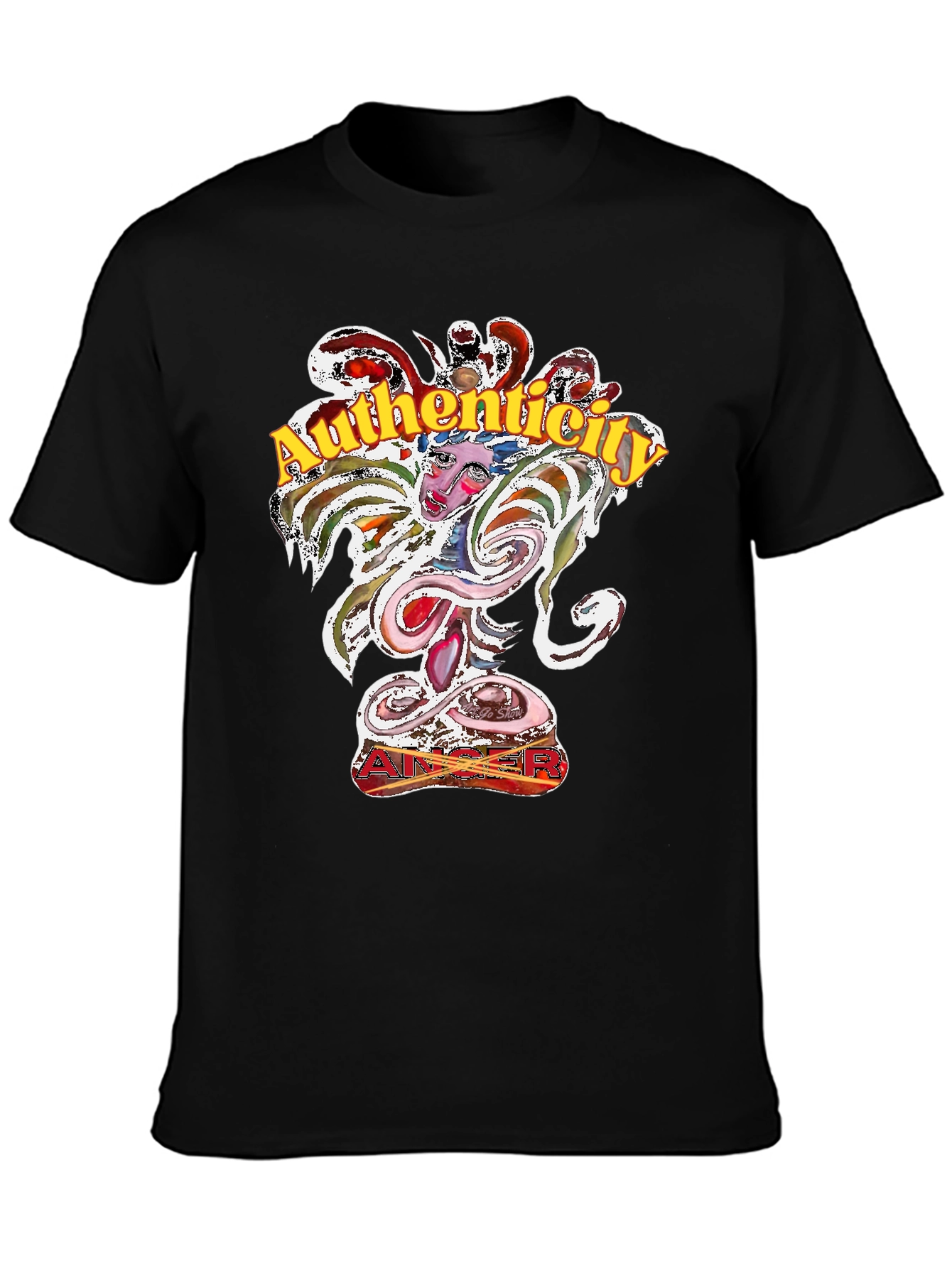 Authenticity Mens Graphic T-Shirt