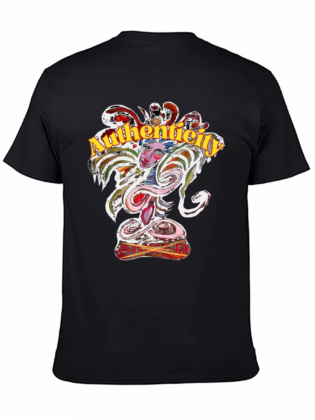 Authenticity Mens Graphic T-Shirt