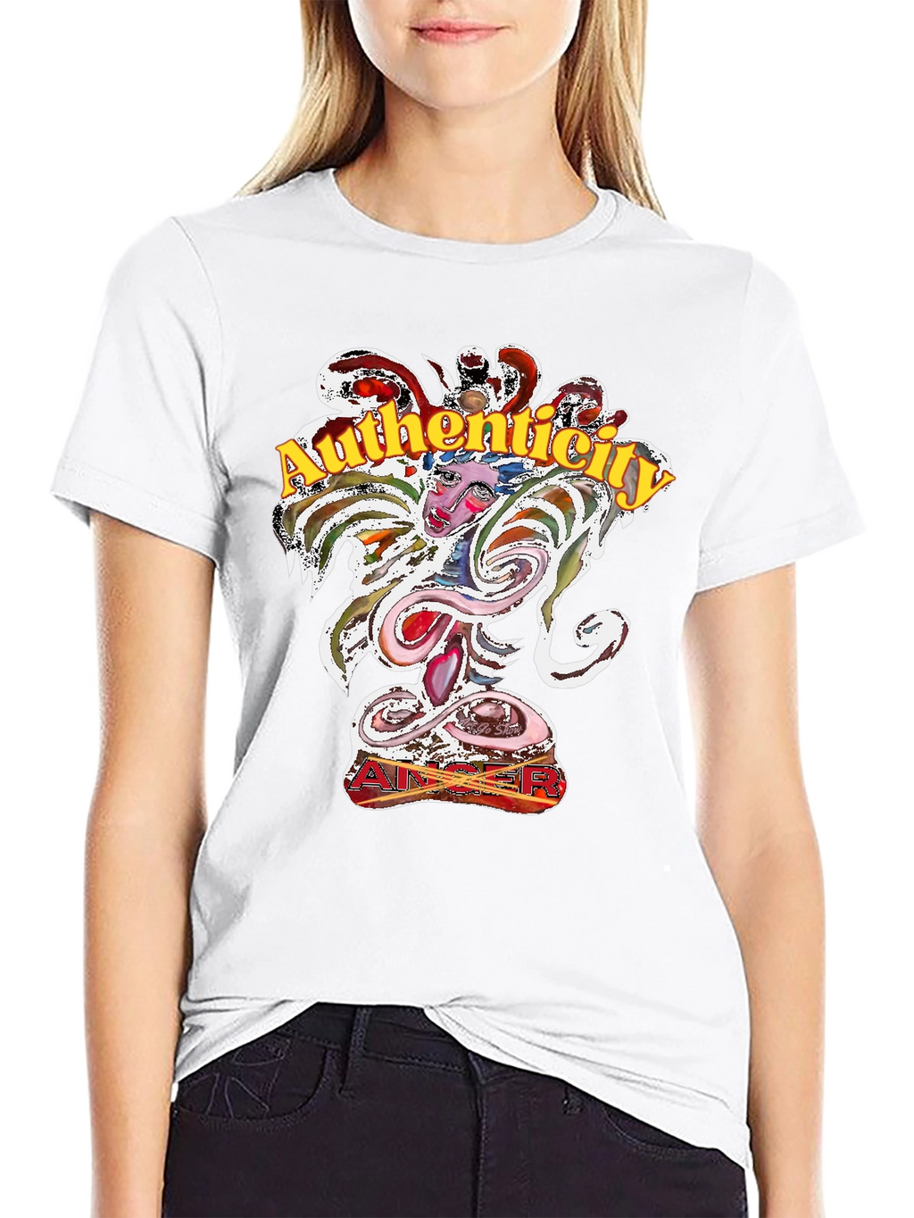 Authenticity Mens Graphic T-Shirt
