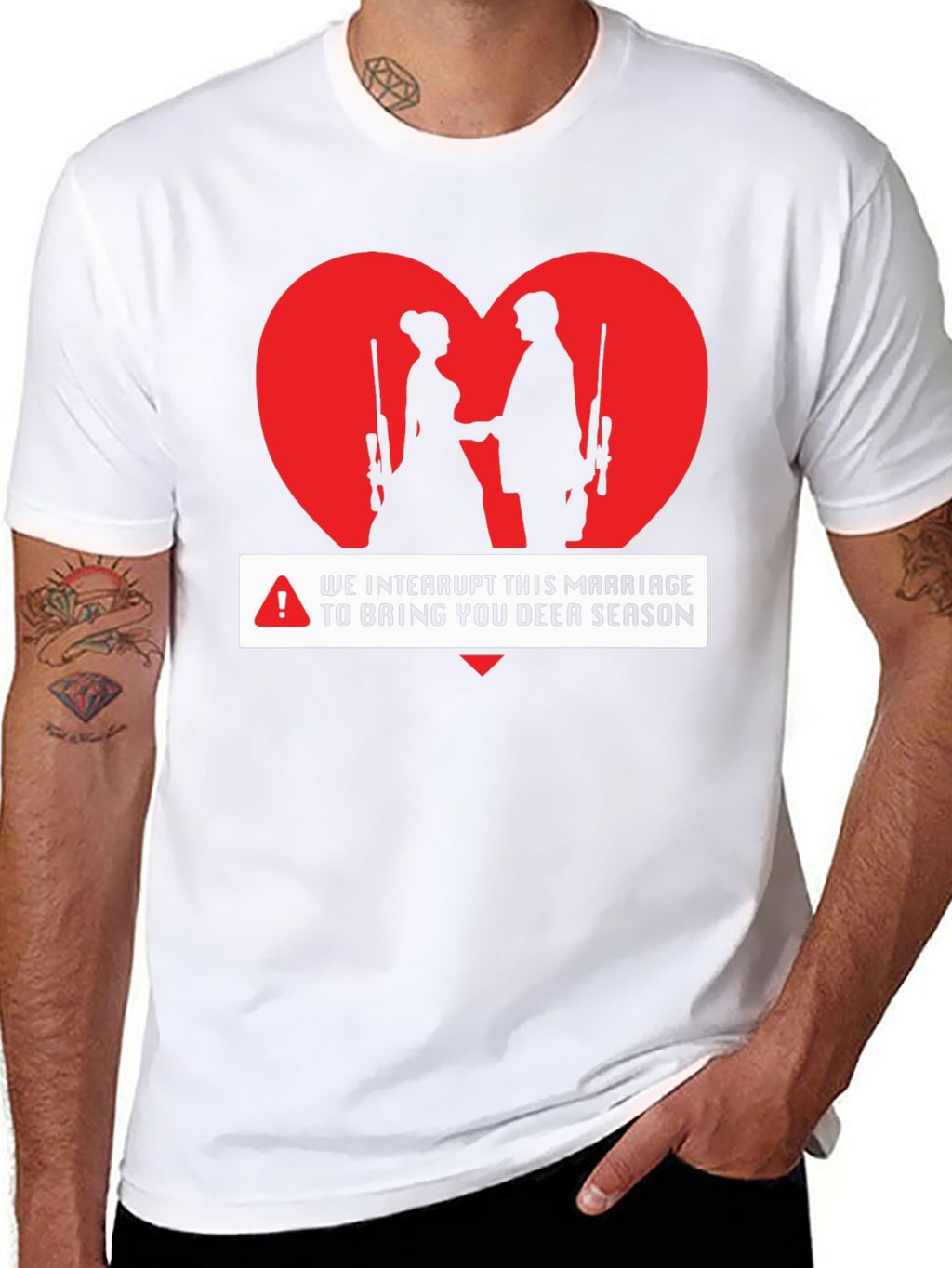 Deer Season Marriage Interruption T-Shirt