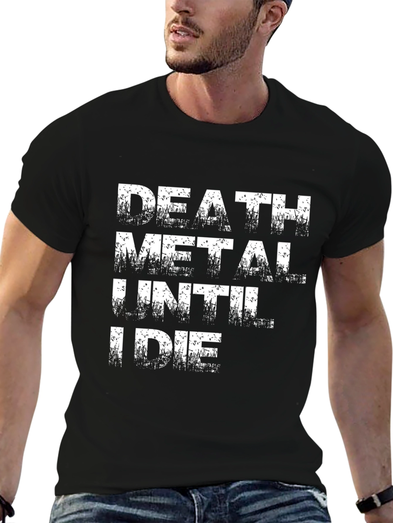 Death Metal Until I Die Black T-Shirt
