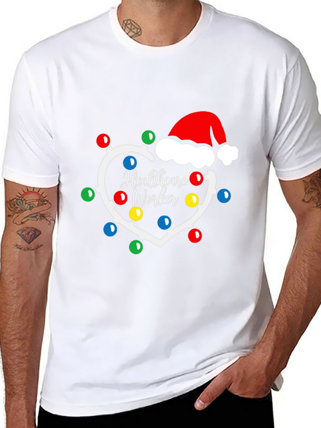Healthcare Worker Christmas T-Shirt