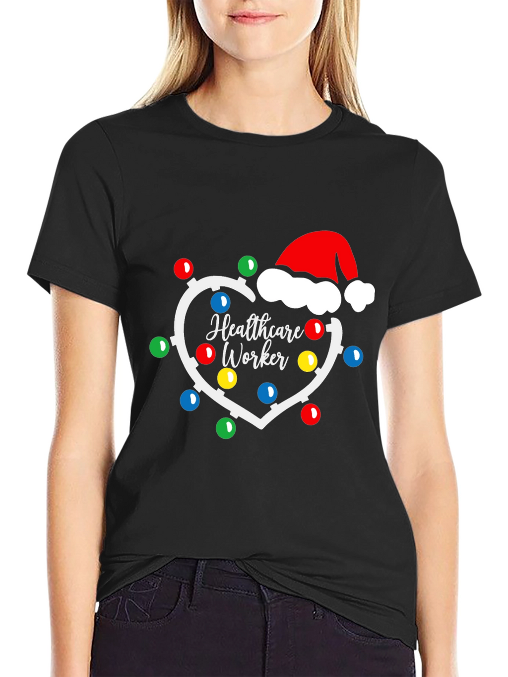 Healthcare Worker Christmas T-Shirt